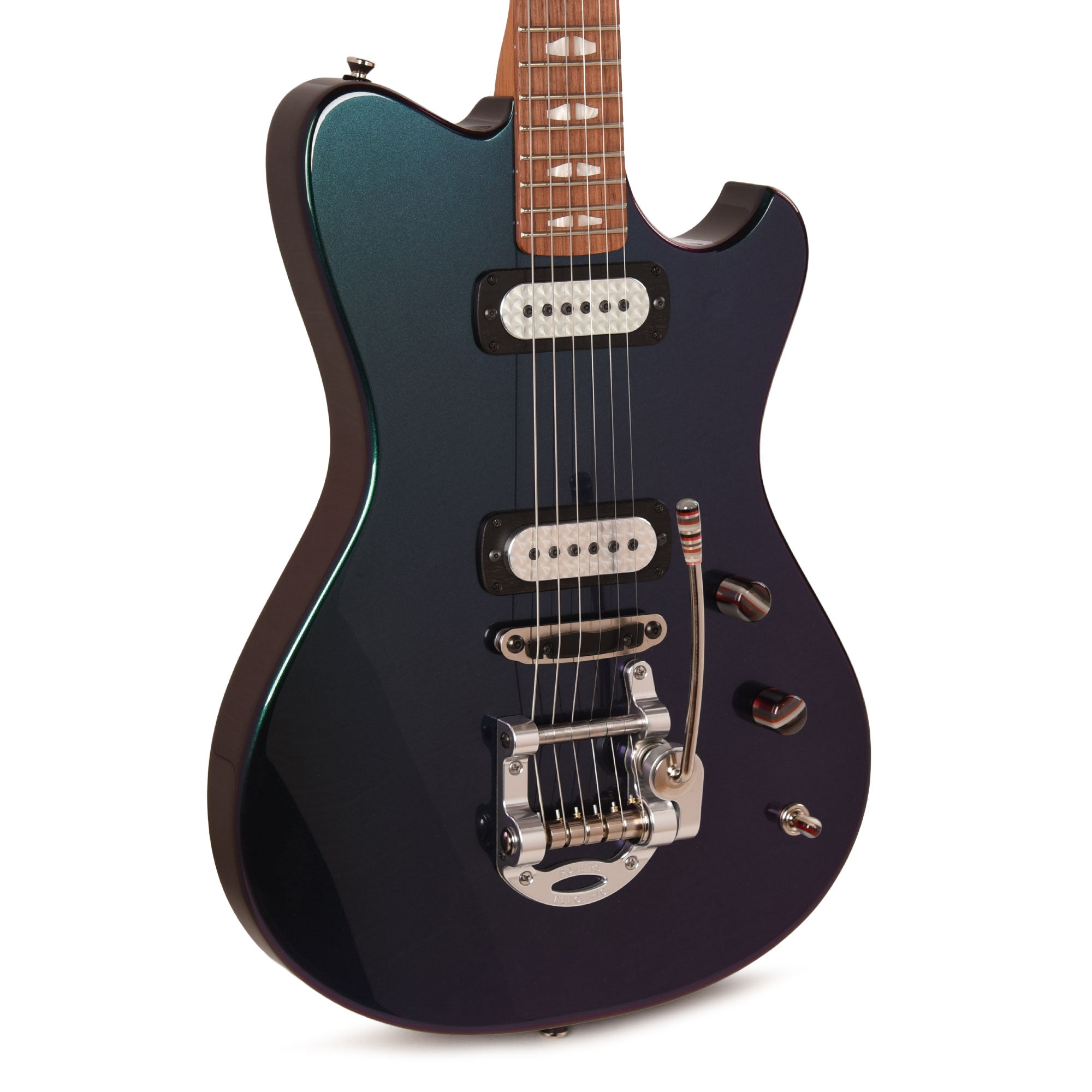 Powers Electric A-Type Chroma Borealis w/FF42 Pickups Electric Guitars / Solid Body