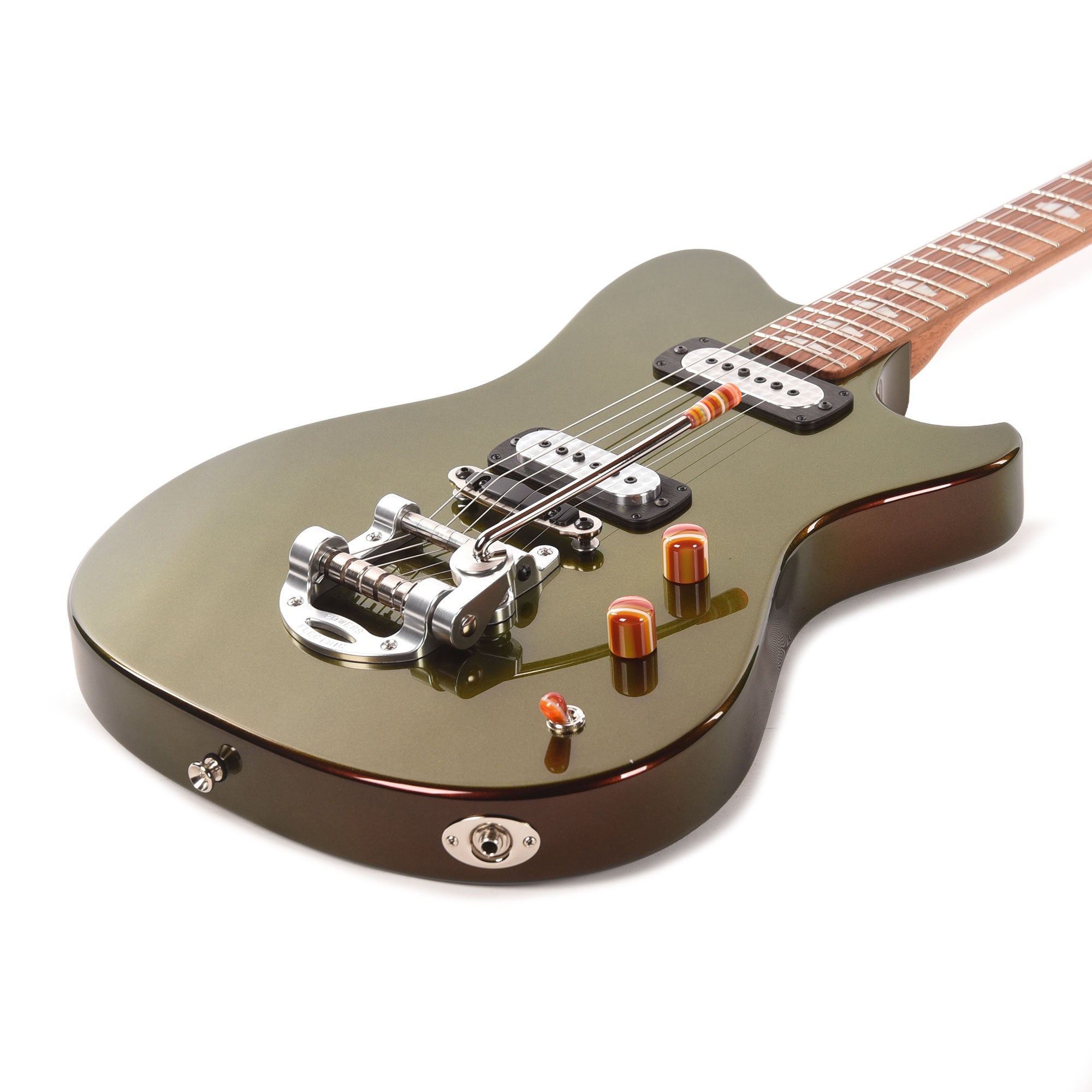 Powers Electric A-Type Chroma Chameleon w/FF42 Pickups Electric Guitars / Solid Body