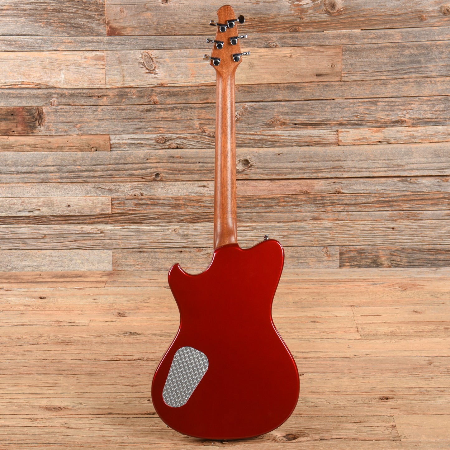 Powers Electric A-Type Crystal Red Metallic Electric Guitars / Solid Body