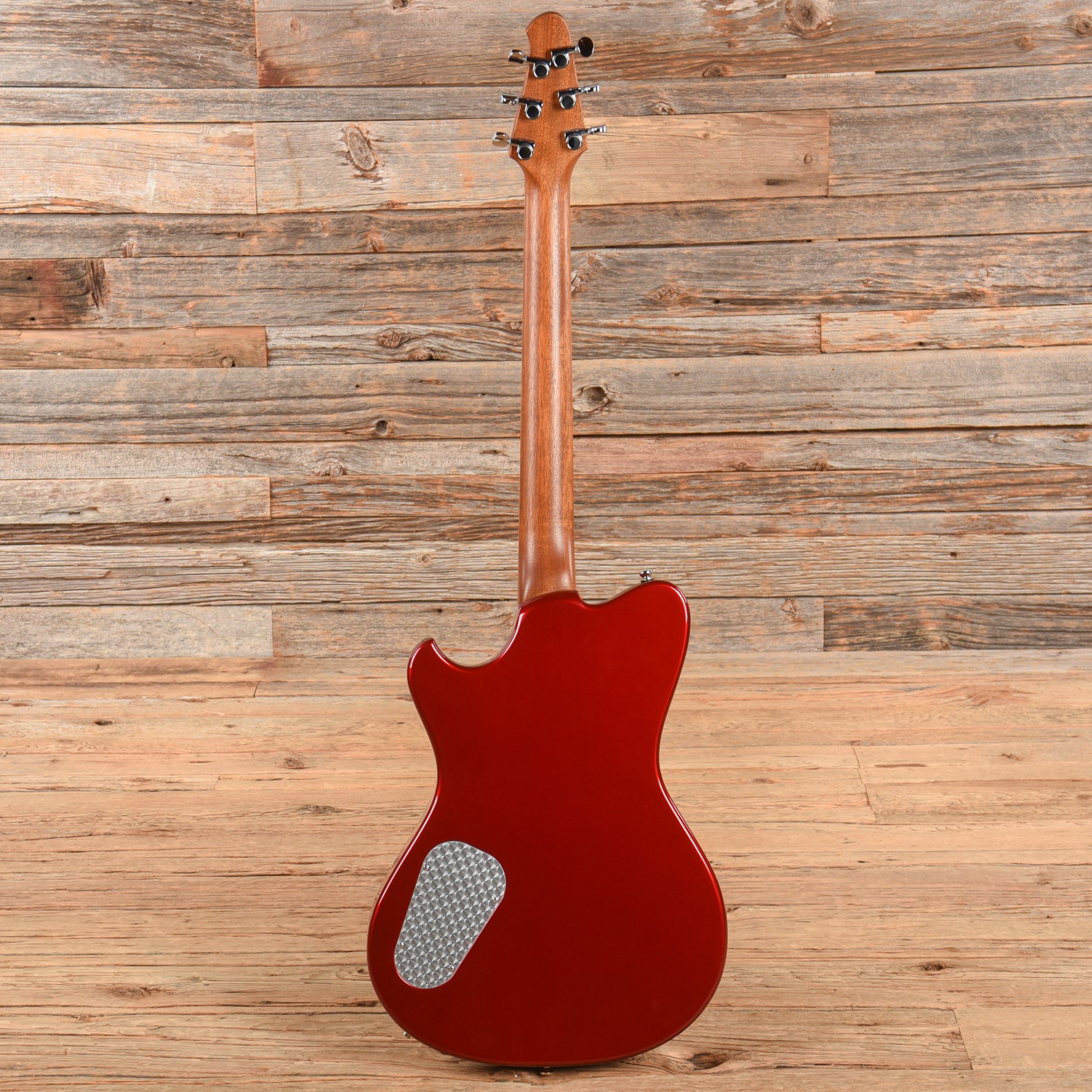 Powers Electric A-Type Crystal Red Metallic Electric Guitars / Solid Body