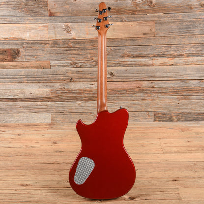 Powers Electric A-Type Crystal Red Metallic Electric Guitars / Solid Body