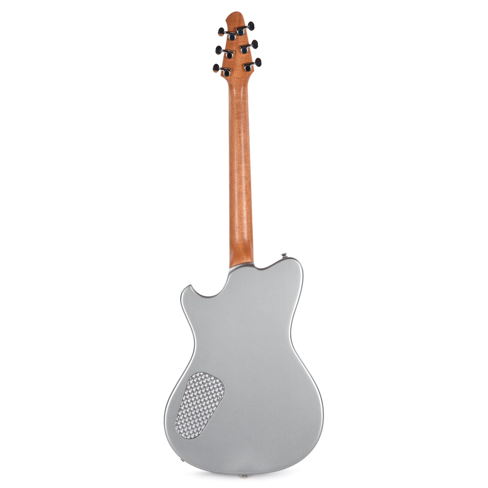 Powers Electric A-Type Dolomite Silver w/PF42 Pickups Electric Guitars / Solid Body