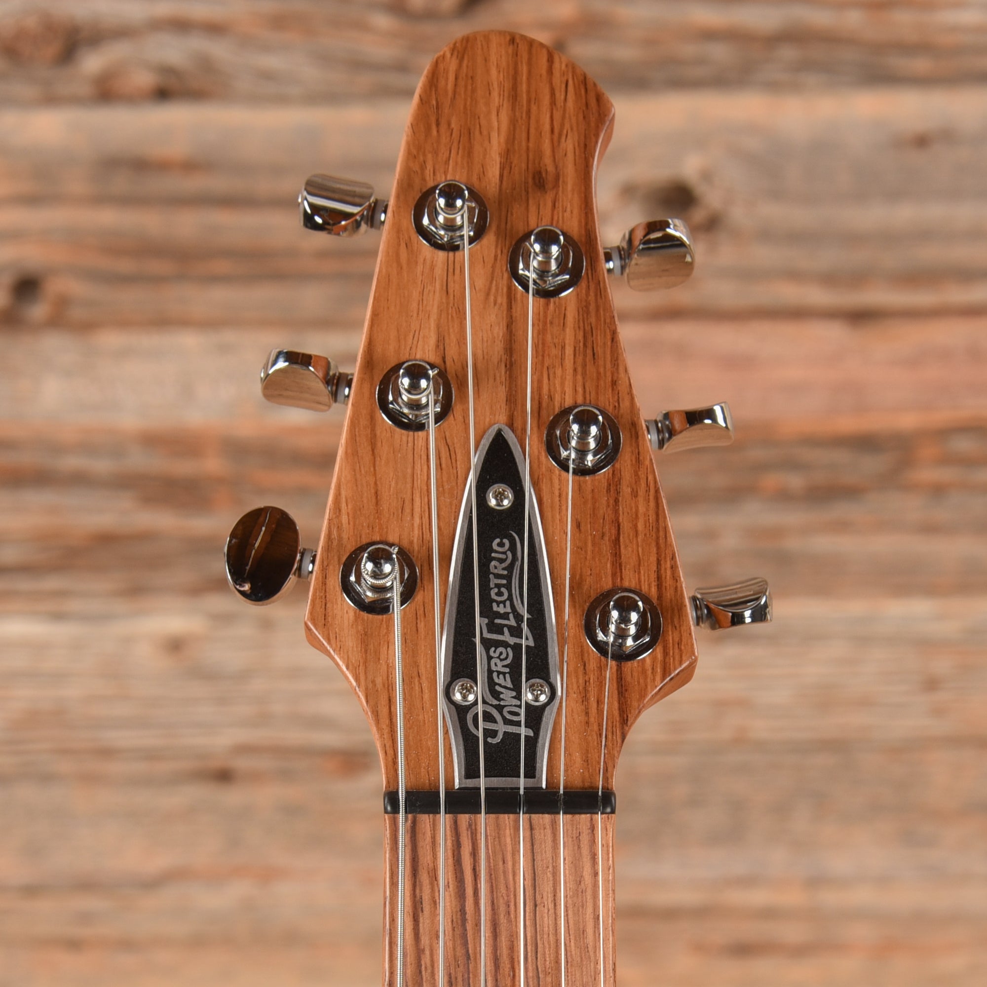 Powers Electric A-Type Grey Electric Guitars / Solid Body