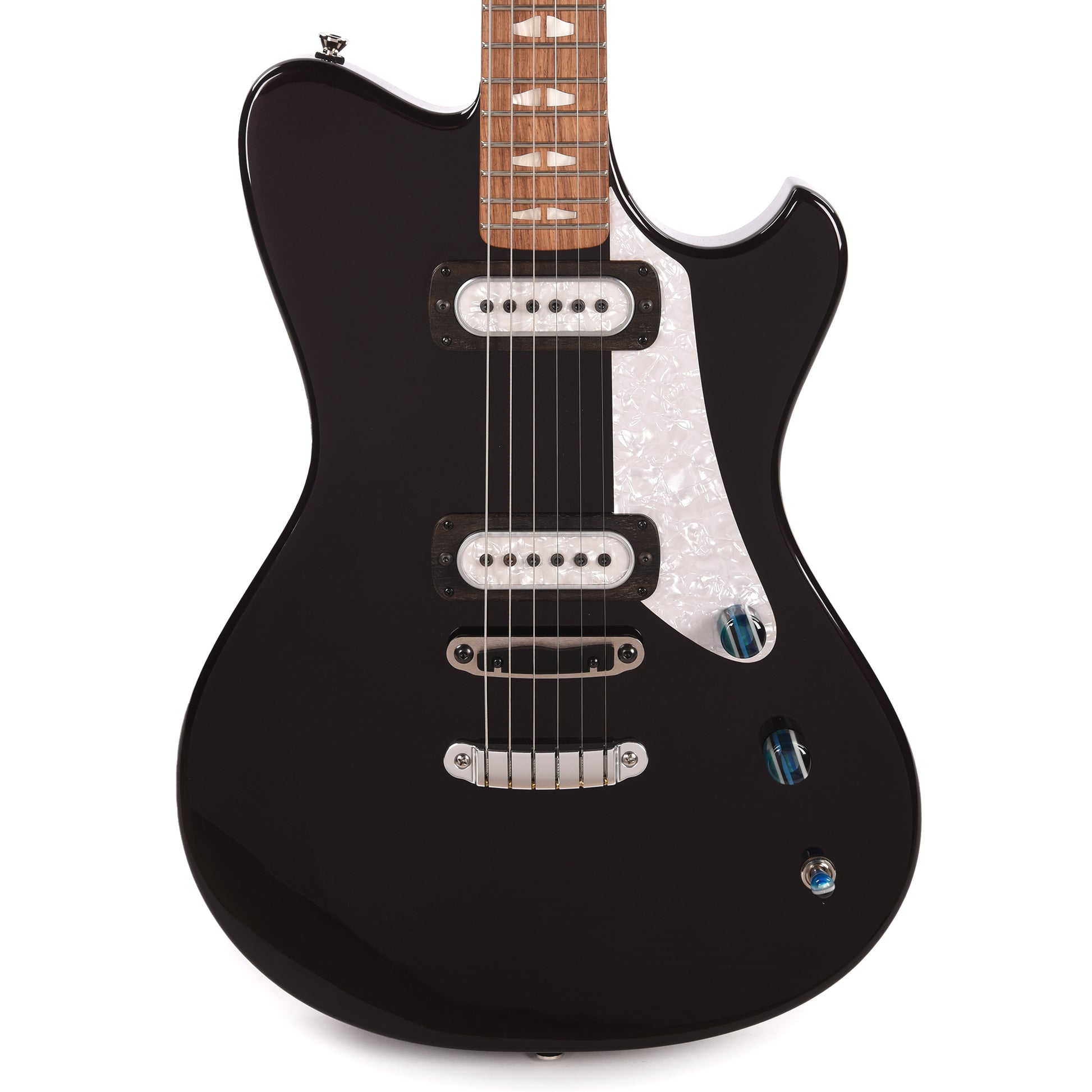 Powers Electric A-Type Hard Tail Amethyst Pearl Metallic w/PF42 Pickups Electric Guitars / Solid Body