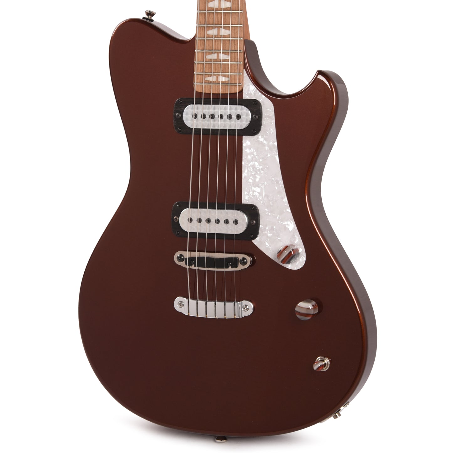 Powers Electric A-Type Hard Tail Imperial Bronze w/FF42 Pickups Electric Guitars / Solid Body