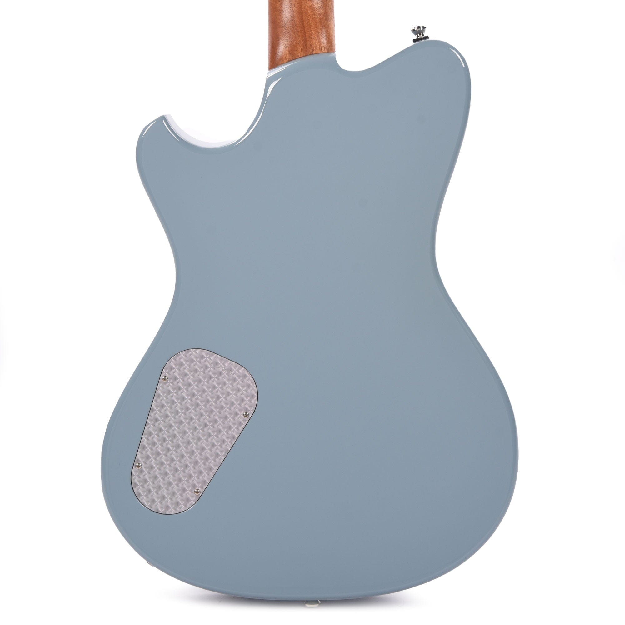 Powers Electric A-Type Pearl Meissen Blue w/PF42 Pickups & Firestripe PIckguard Electric Guitars / Solid Body