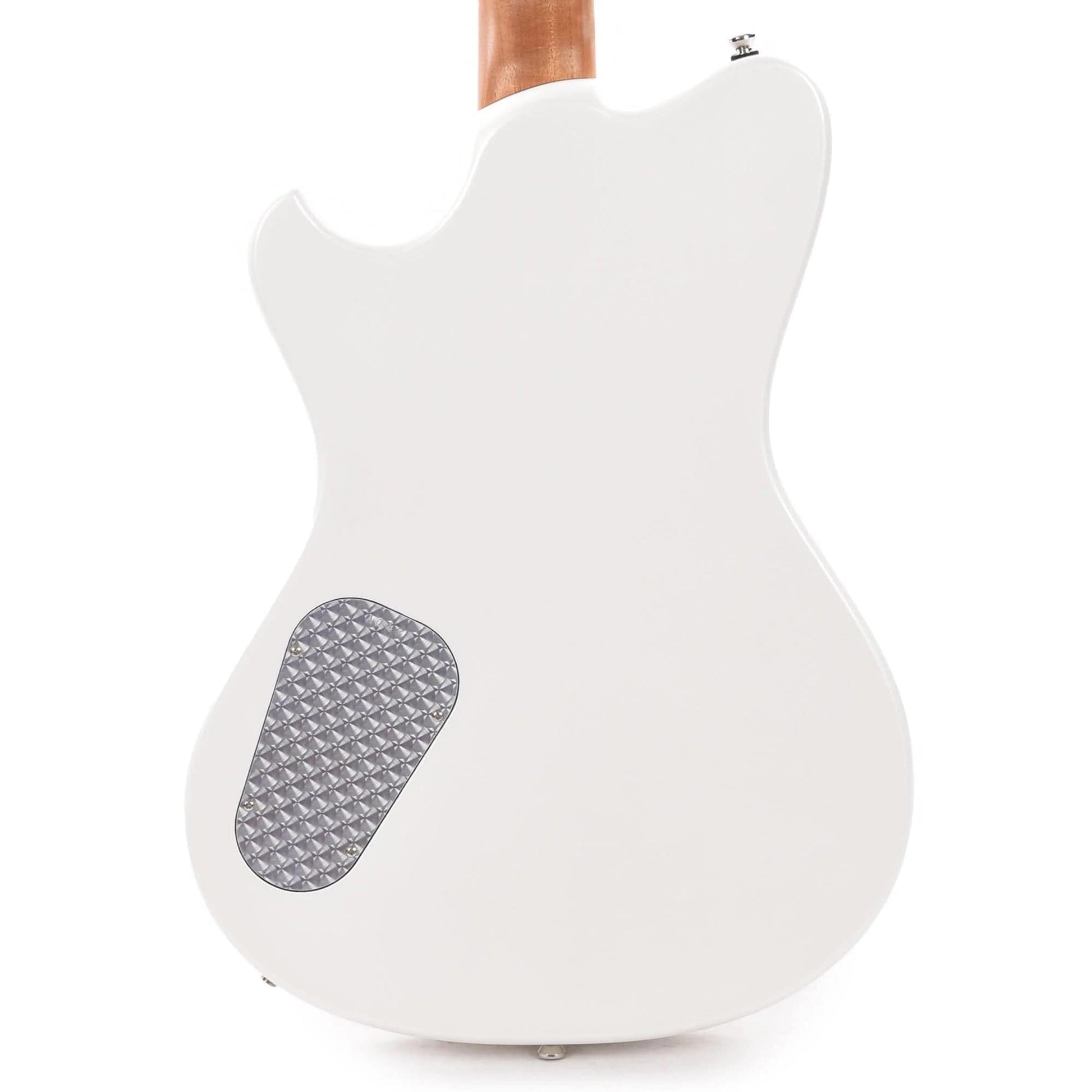 Powers Electric A-Type Pearl White w/PF42 Pickups & Firestripe PIckguard Electric Guitars / Solid Body