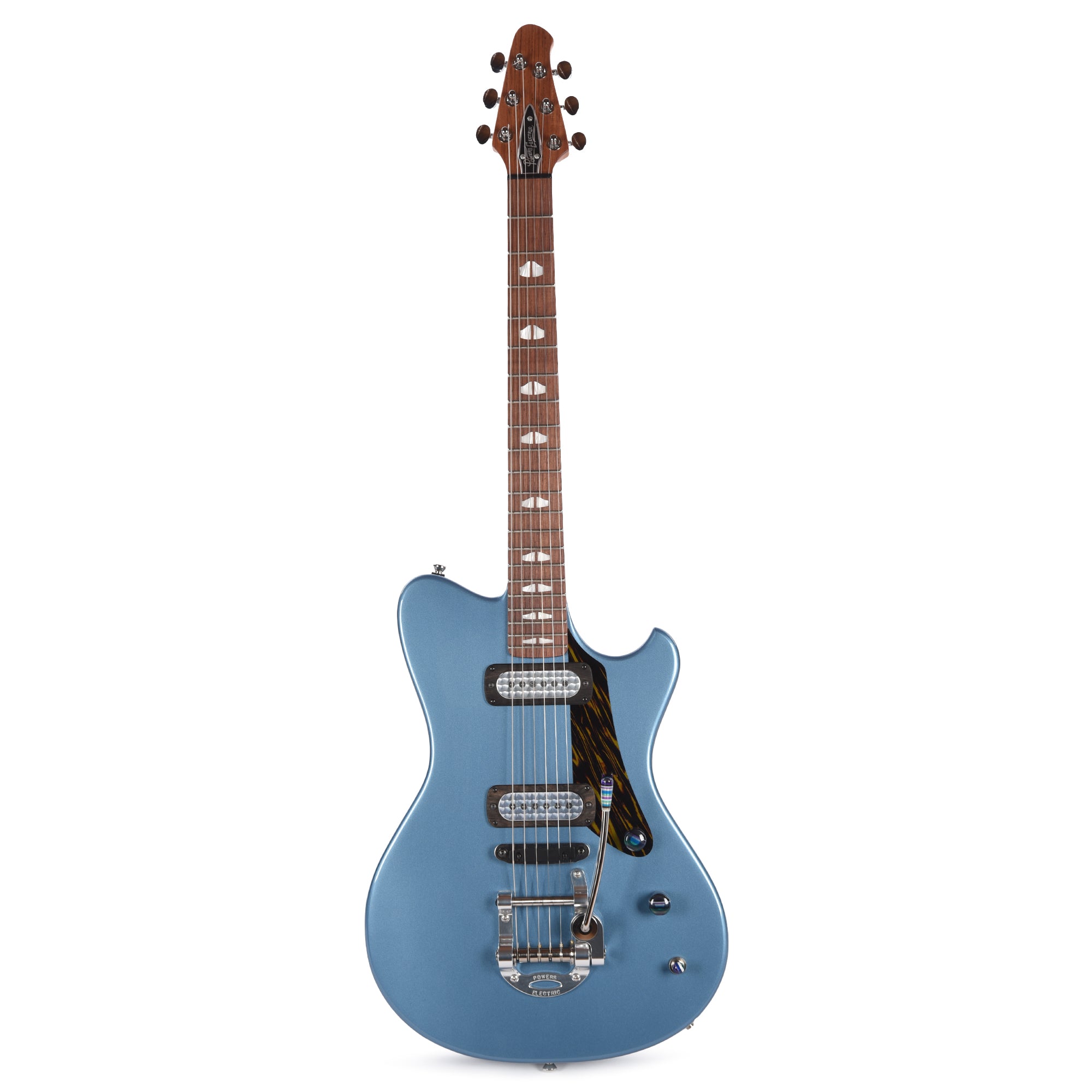 Powers Electric A-Type Pelham Blue w/FF42 Pickups Electric Guitars / Solid Body