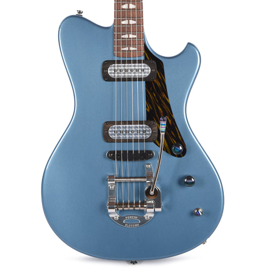 Powers Electric A-Type Pelham Blue w/FF42 Pickups Electric Guitars / Solid Body