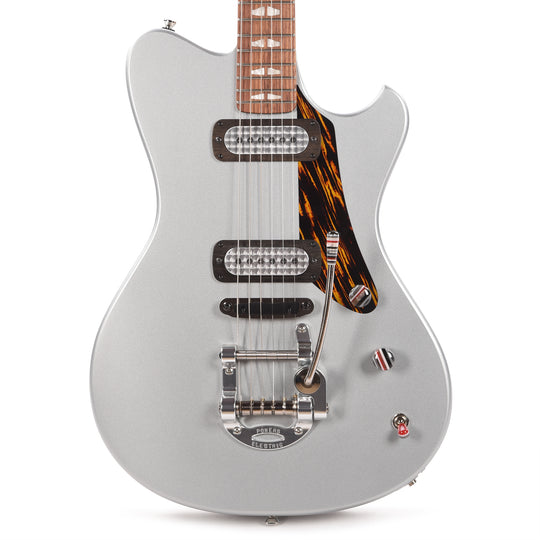 Powers Electric A-Type Polar Silver Metallic w/FF42 Pickups Electric Guitars / Solid Body