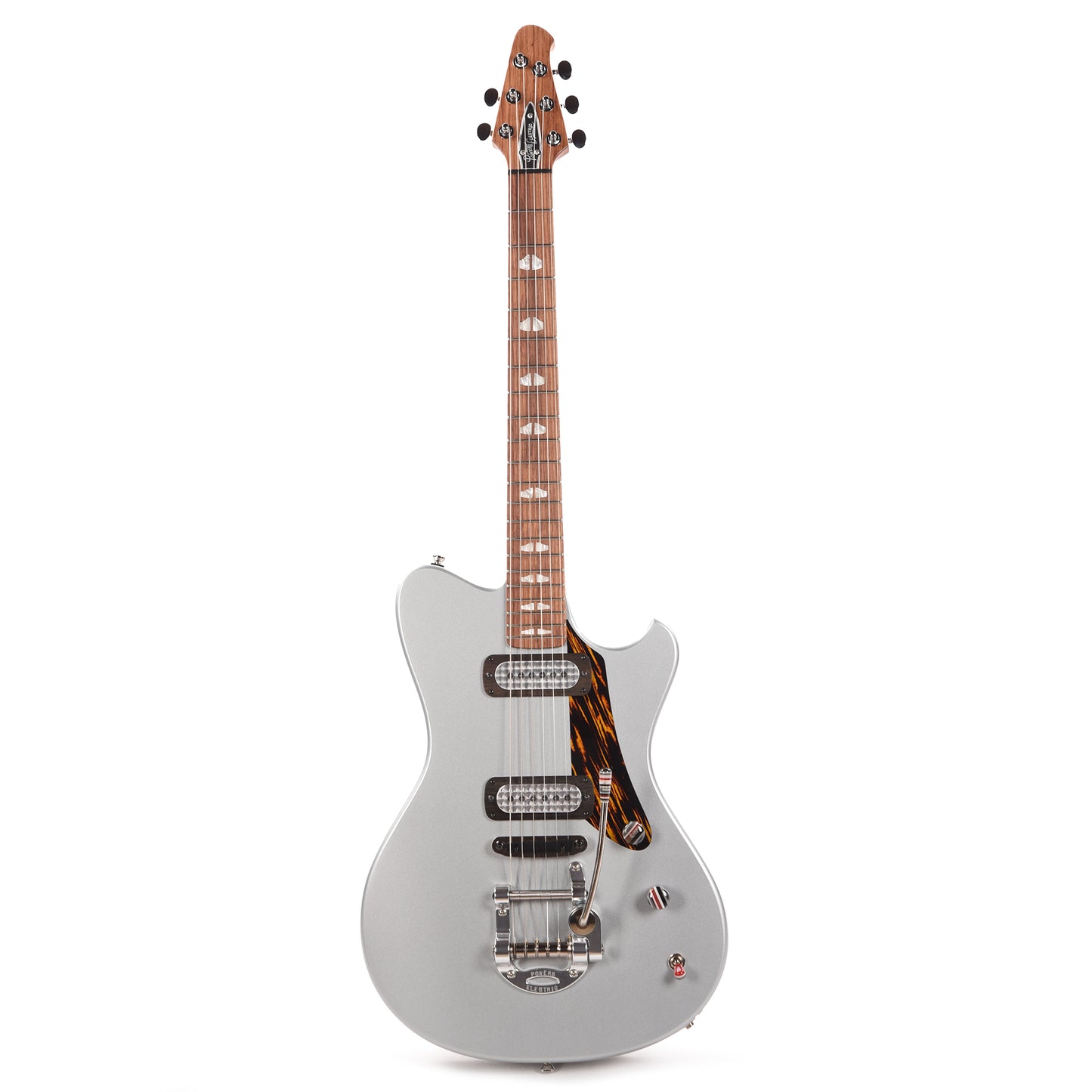 Powers Electric A-Type Polar Silver Metallic w/FF42 Pickups Electric Guitars / Solid Body