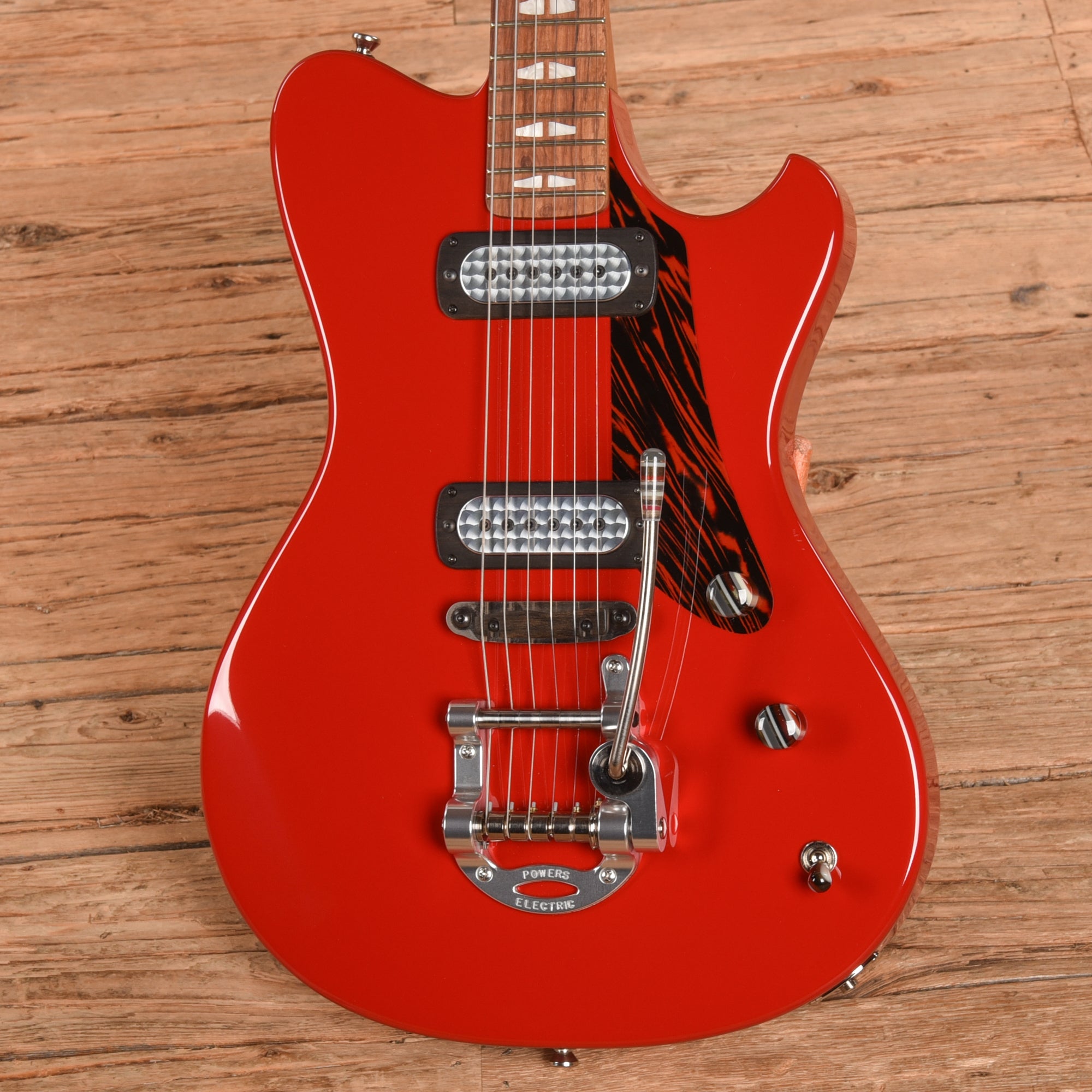 Powers Electric A-Type Red 2025 Electric Guitars / Solid Body
