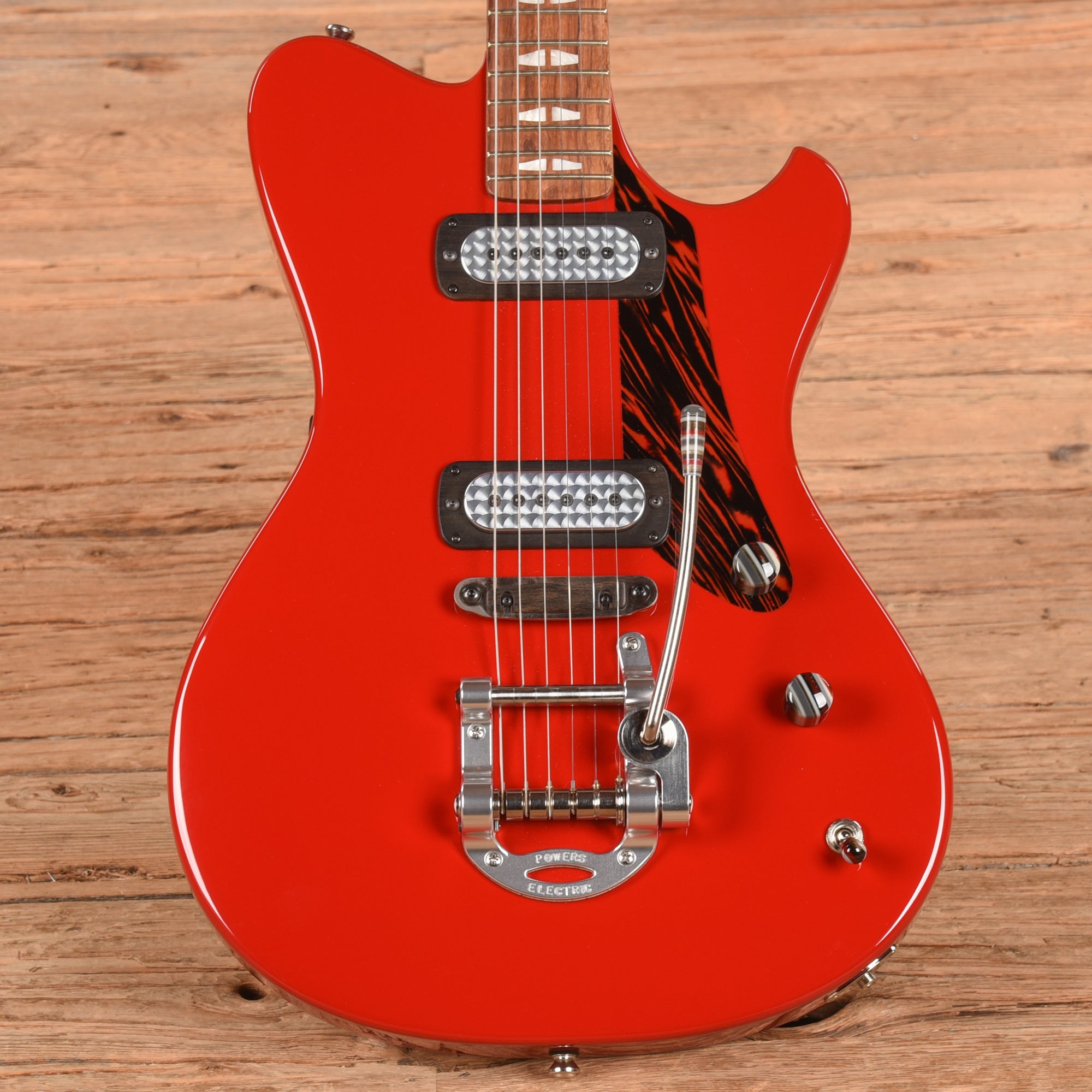 Powers Electric A-Type Red 2025 Electric Guitars / Solid Body