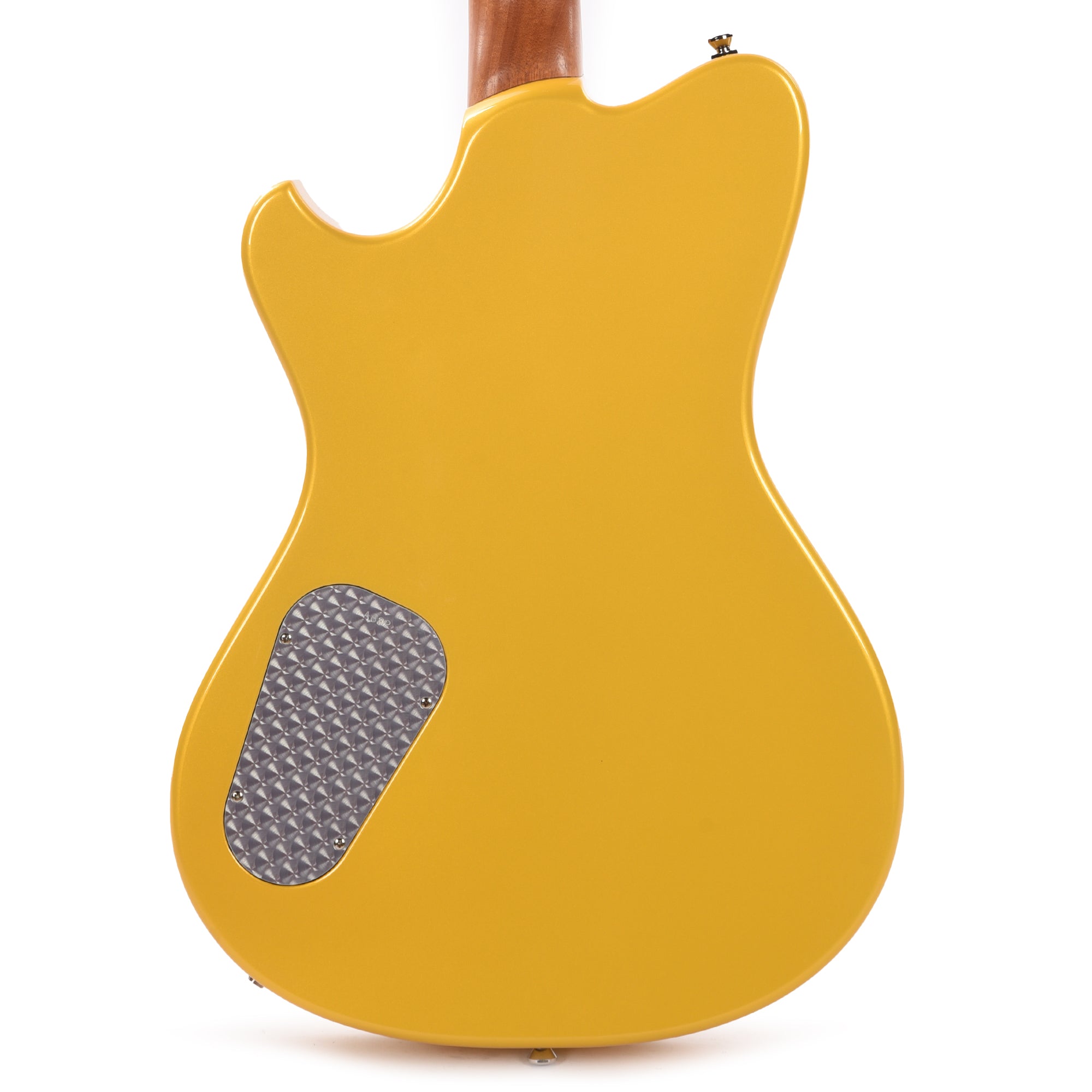 Powers Electric A-Type Saffron Yellow Metallic Hard Tail w/PF42 Pickups Electric Guitars / Solid Body