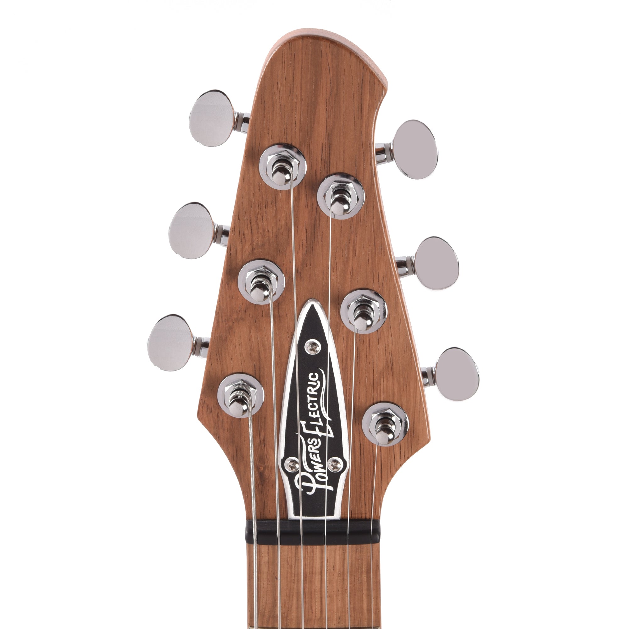 Powers Electric A-Type Saffron Yellow Metallic Hard Tail w/PF42 Pickups Electric Guitars / Solid Body