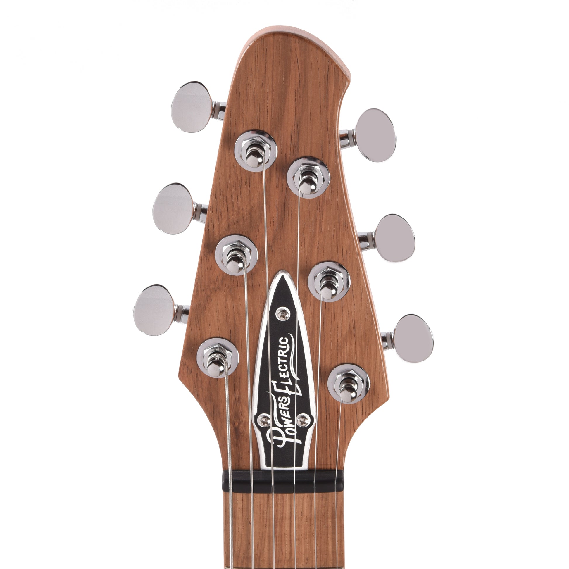 Powers Electric A-Type Saffron Yellow Metallic Hard Tail w/PF42 Pickups Electric Guitars / Solid Body
