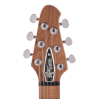 Powers Electric A-Type Saffron Yellow Metallic Hard Tail w/PF42 Pickups Electric Guitars / Solid Body