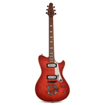 Powers Electric A-Type Select Birdseye Maple Cosmo Red w/PF42 Pickups Electric Guitars / Solid Body