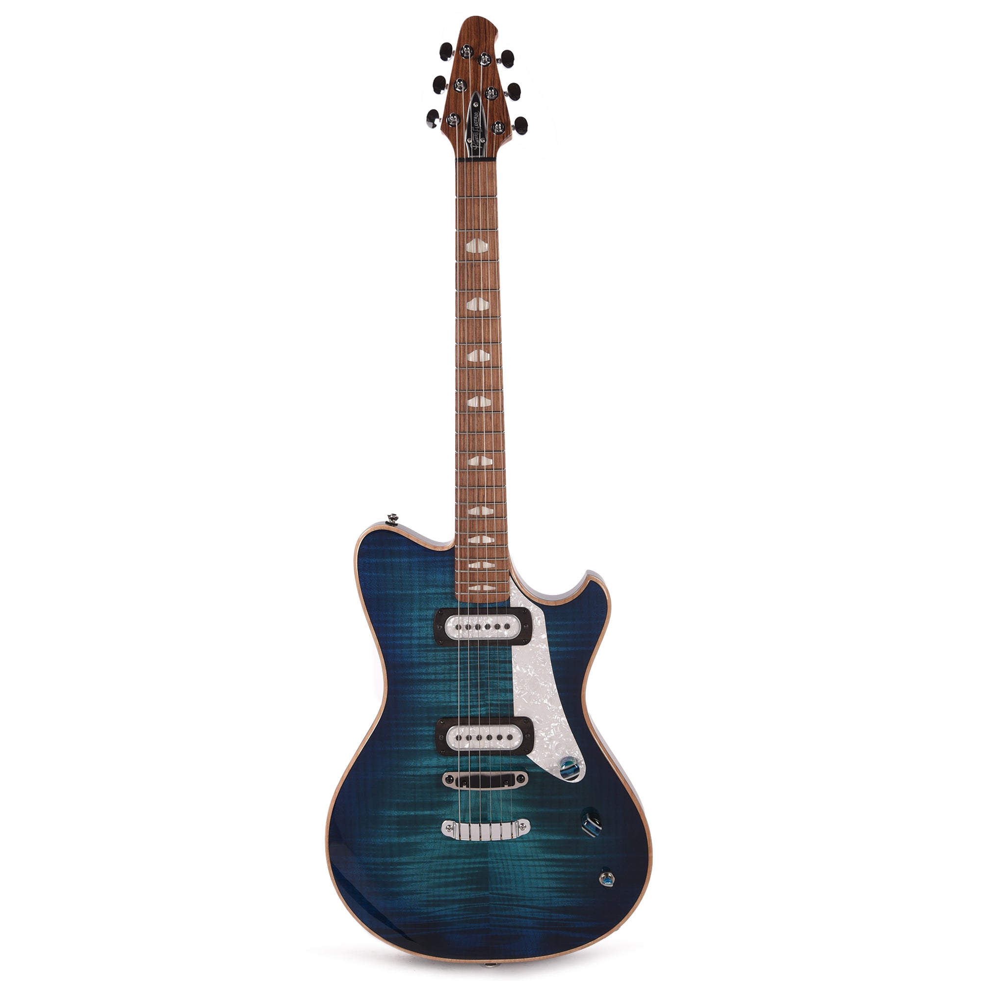 Powers Electric A-Type Select Blue Lagoon Hard Tail w/PF42 Pickups Electric Guitars / Solid Body
