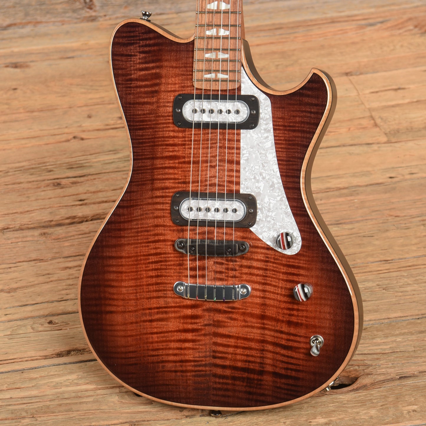 Powers Electric A Type Select Cabernet Red Electric Guitars / Solid Body