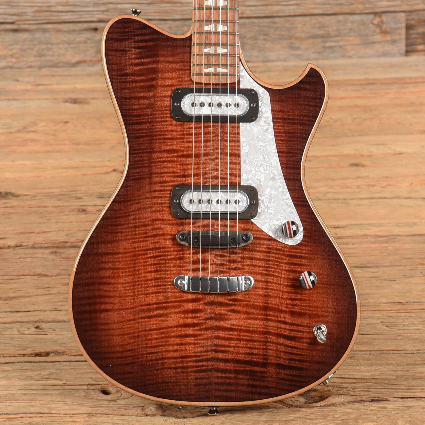 Powers Electric A Type Select Cabernet Red Electric Guitars / Solid Body