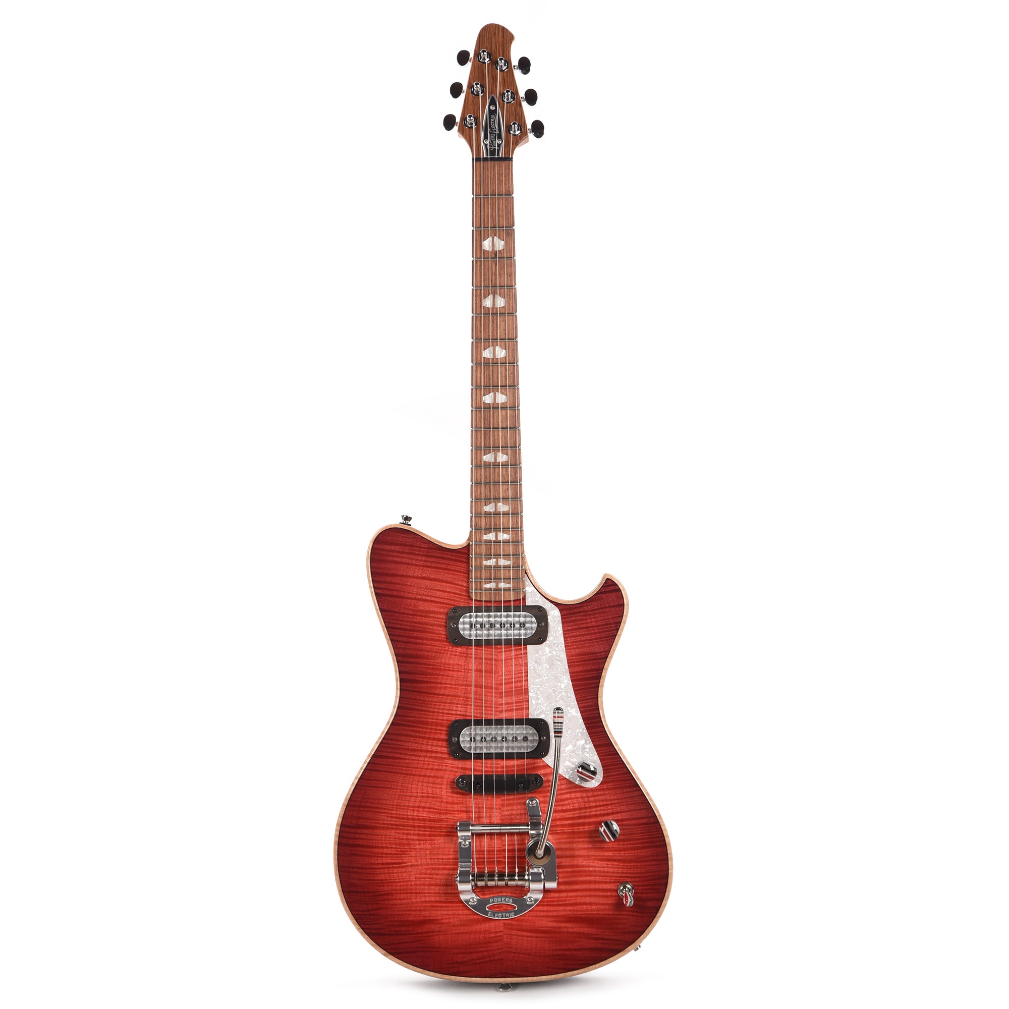 Powers Electric A-Type Select Cosmo Red w/FF42 Pickups Electric Guitars / Solid Body
