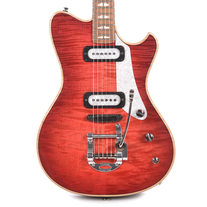 Powers Electric A-Type Select Cosmo Red w/PF42 Pickups Electric Guitars / Solid Body