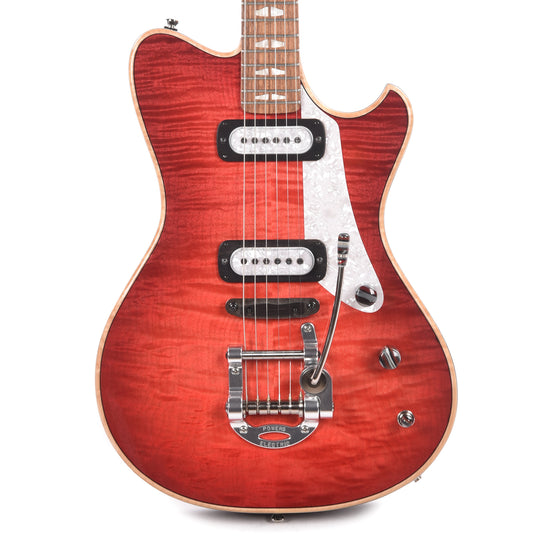 Powers Electric A-Type Select Cosmo Red w/PF42 Pickups Electric Guitars / Solid Body