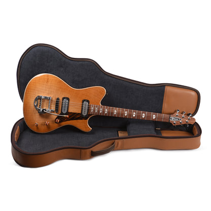 Powers Electric A-Type Select Flame Light Wild Honey Burst w/FF42 Pickups Electric Guitars / Solid Body