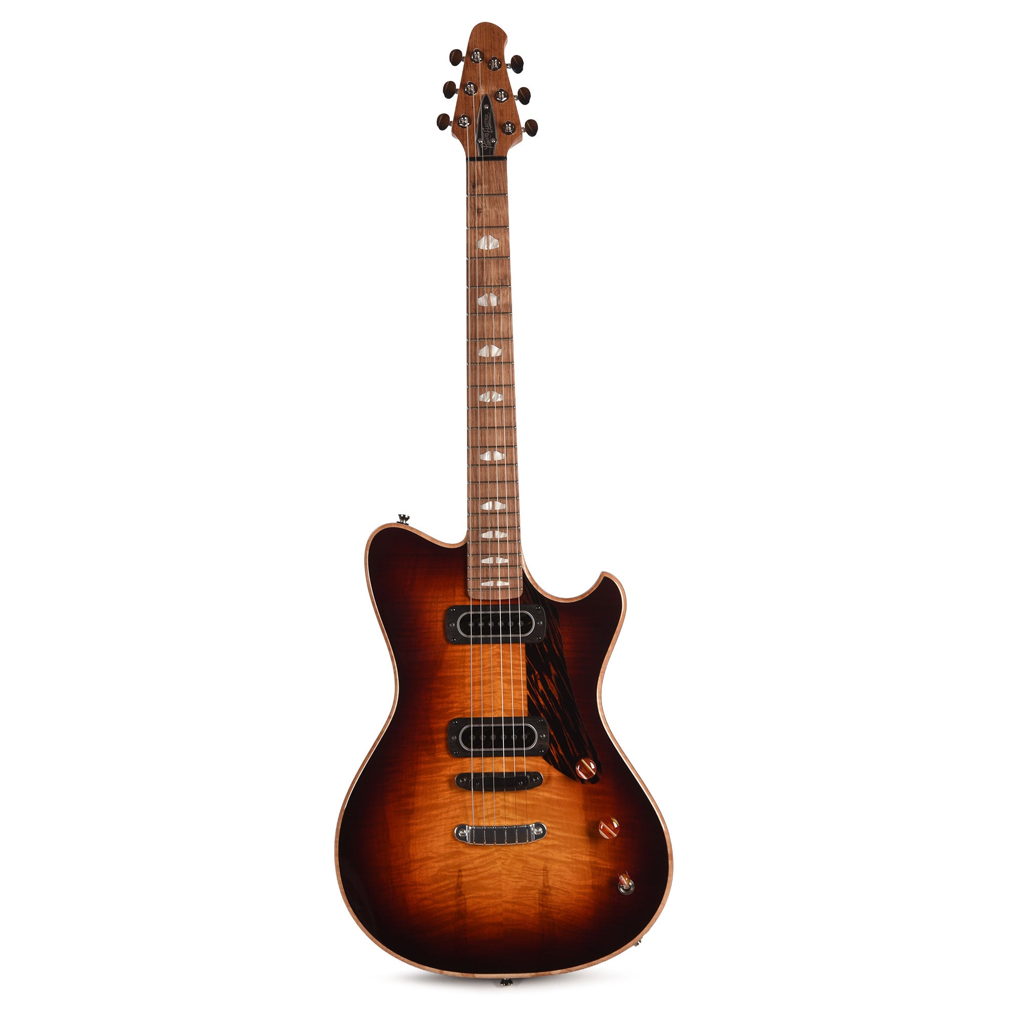 Powers Electric A-Type Select Flame Maple Desert Dawn w/PF42 Pickups Electric Guitars / Solid Body
