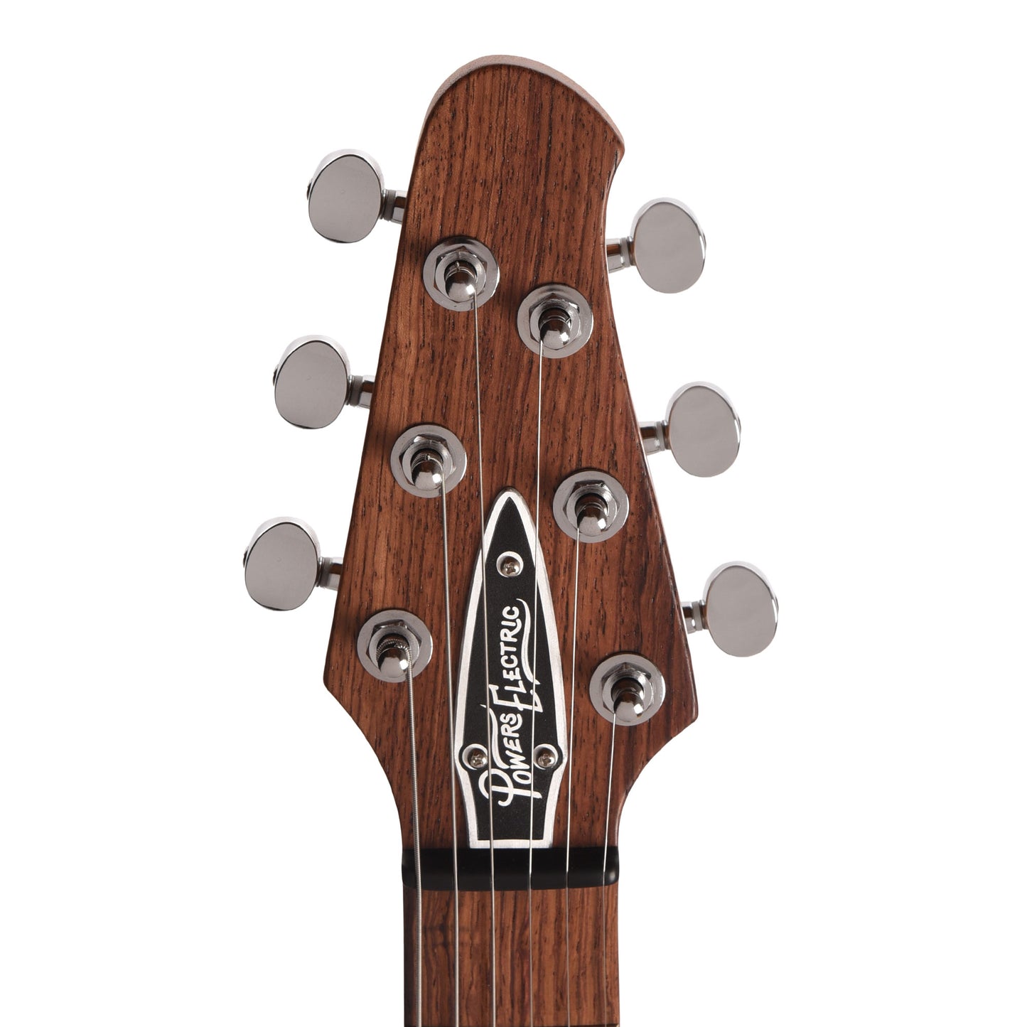 Powers Electric A-Type Select Flame Maple Juniper Green w/PF42 Pickups Electric Guitars / Solid Body