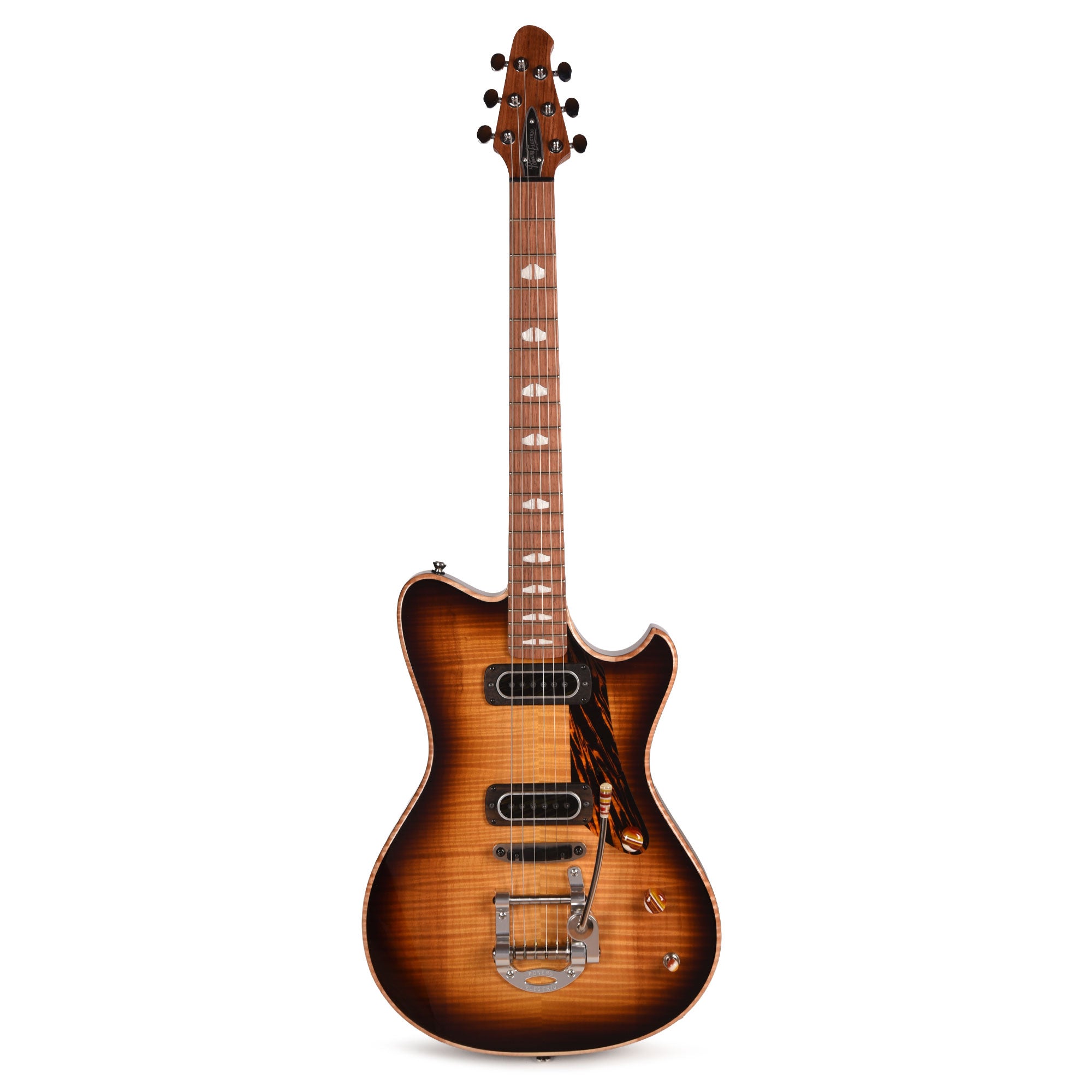 Powers Electric A-Type Select Flame Maple Solana Sunset w/PF42 Pickups Electric Guitars / Solid Body