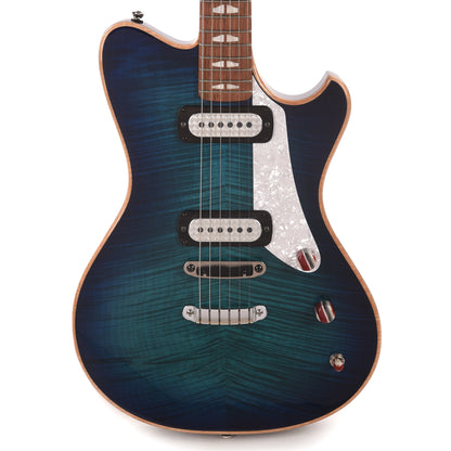 Powers Electric A-Type Select Hard Tail Blue Lagoon w/FF42 Pickups Electric Guitars / Solid Body