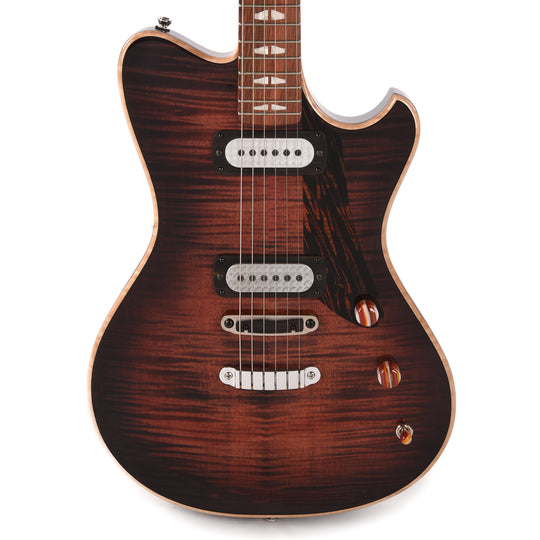 Powers Electric A-Type Select Hard Tail Cabernet Red w/FF42 Pickups Electric Guitars / Solid Body