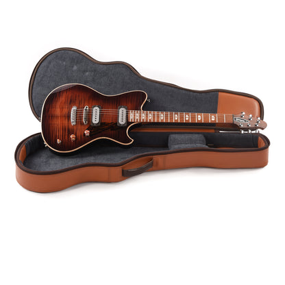 Powers Electric A-Type Select Hard Tail Cabernet Red w/FF42 Pickups Electric Guitars / Solid Body