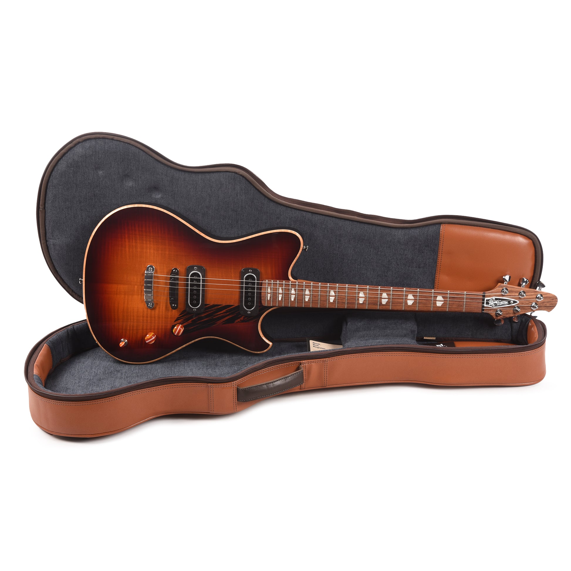 Powers Electric A-Type Select Hard Tail Desert Dawn w/PF42 Pickups Electric Guitars / Solid Body
