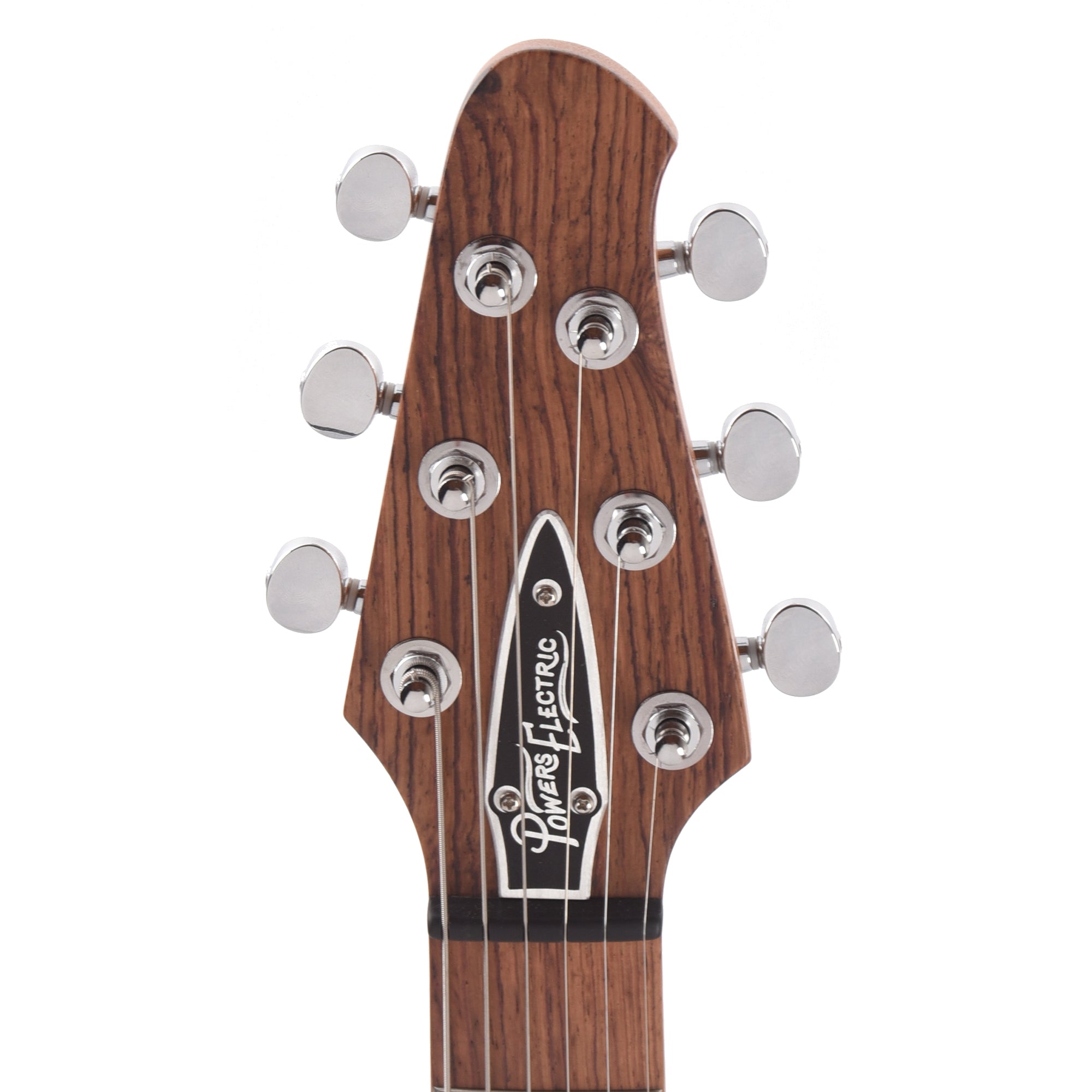 Powers Electric A-Type Select Quilt Ghost Flame Cruise Night Blue w/PF42 Pickups Electric Guitars / Solid Body