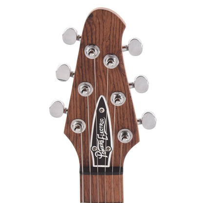 Powers Electric A-Type Select Quilt Ghost Flame Cruise Night Blue w/PF42 Pickups Electric Guitars / Solid Body