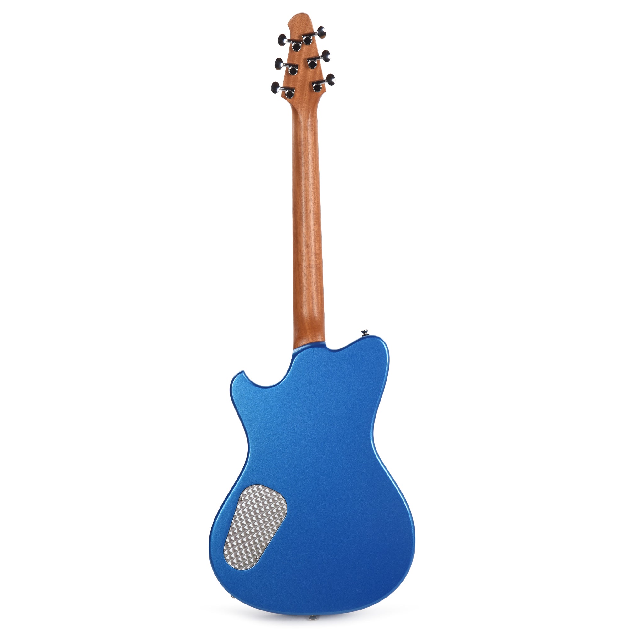 Powers Electric A-Type Select Quilt Ghost Flame Cruise Night Blue w/PF42 Pickups Electric Guitars / Solid Body