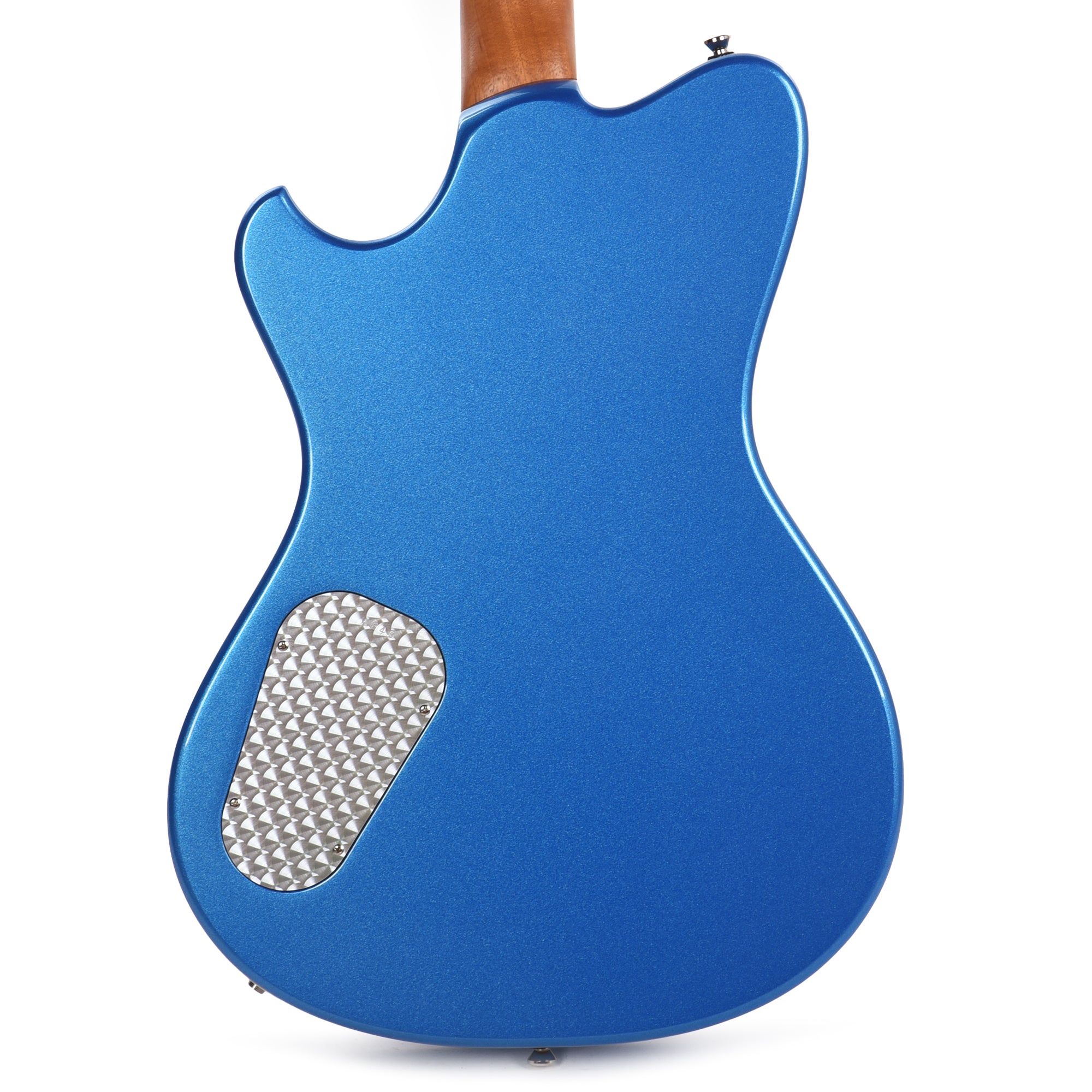 Powers Electric A-Type Select Quilt Ghost Flame Cruise Night Blue w/PF42 Pickups Electric Guitars / Solid Body