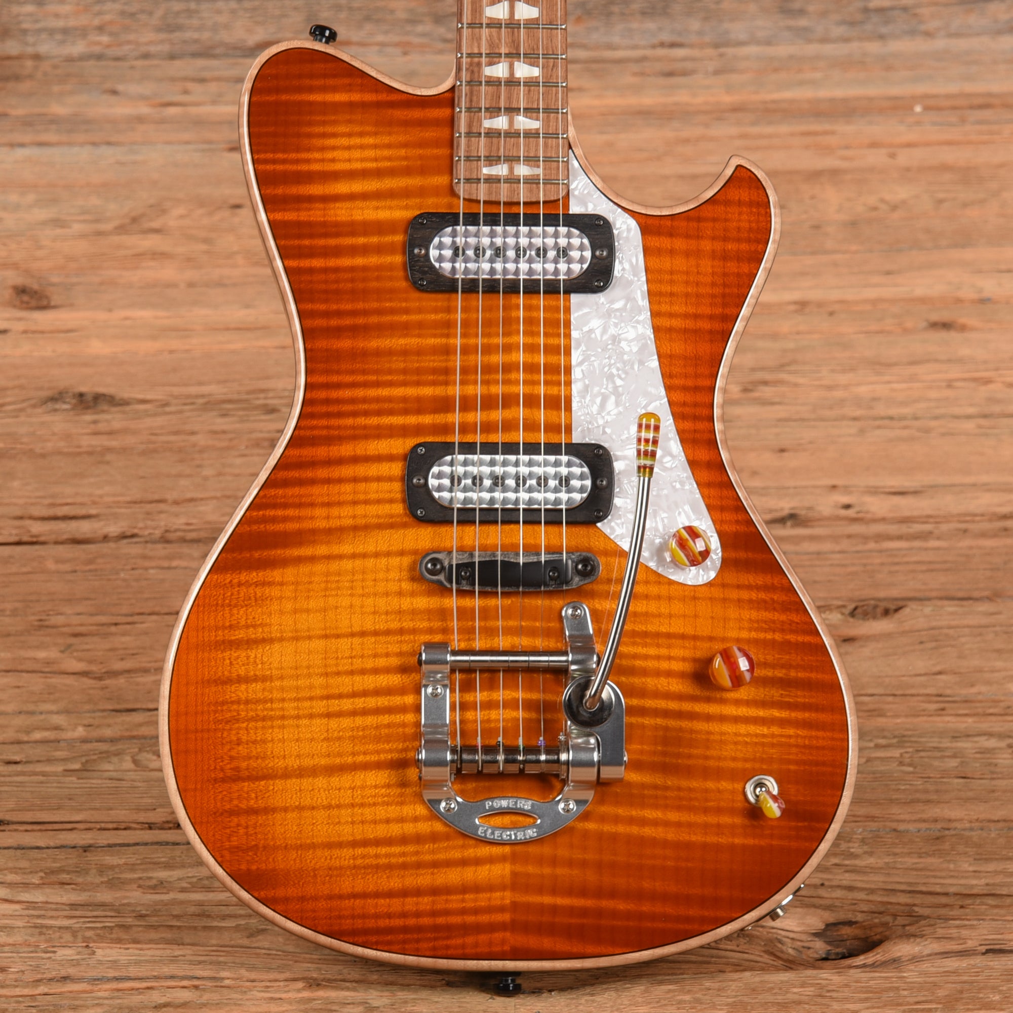 Powers Electric A-Type Select Sweet Tea Orange 2024 Electric Guitars / Solid Body