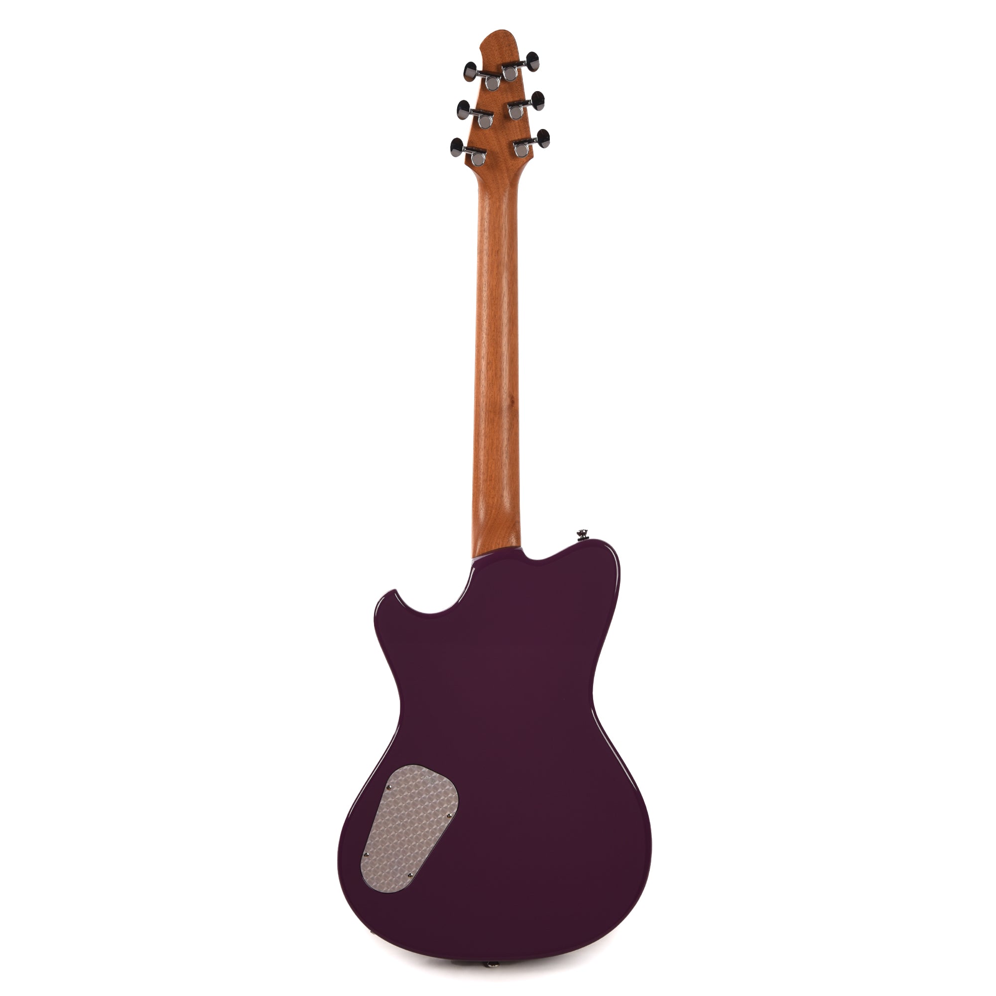 Powers Electric A-Type Two-Tone Aubergine Top & Ruby Star Back/Sides w/PF42 Pickups Electric Guitars / Solid Body