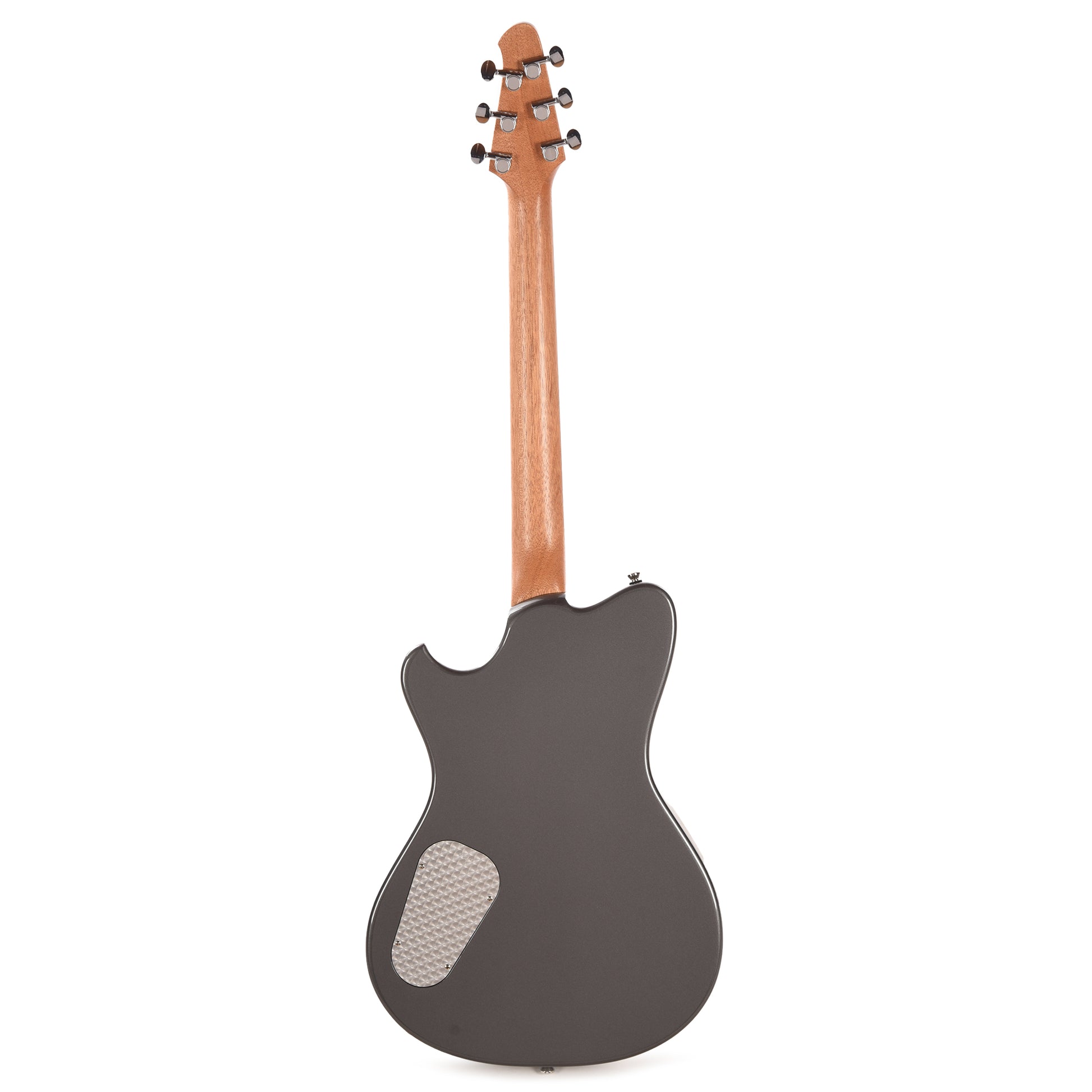 Powers Electric A-Type Two-Tone Dolomite Silver Top & London Grey Back/Sides w/PF42 Pickups Electric Guitars / Solid Body