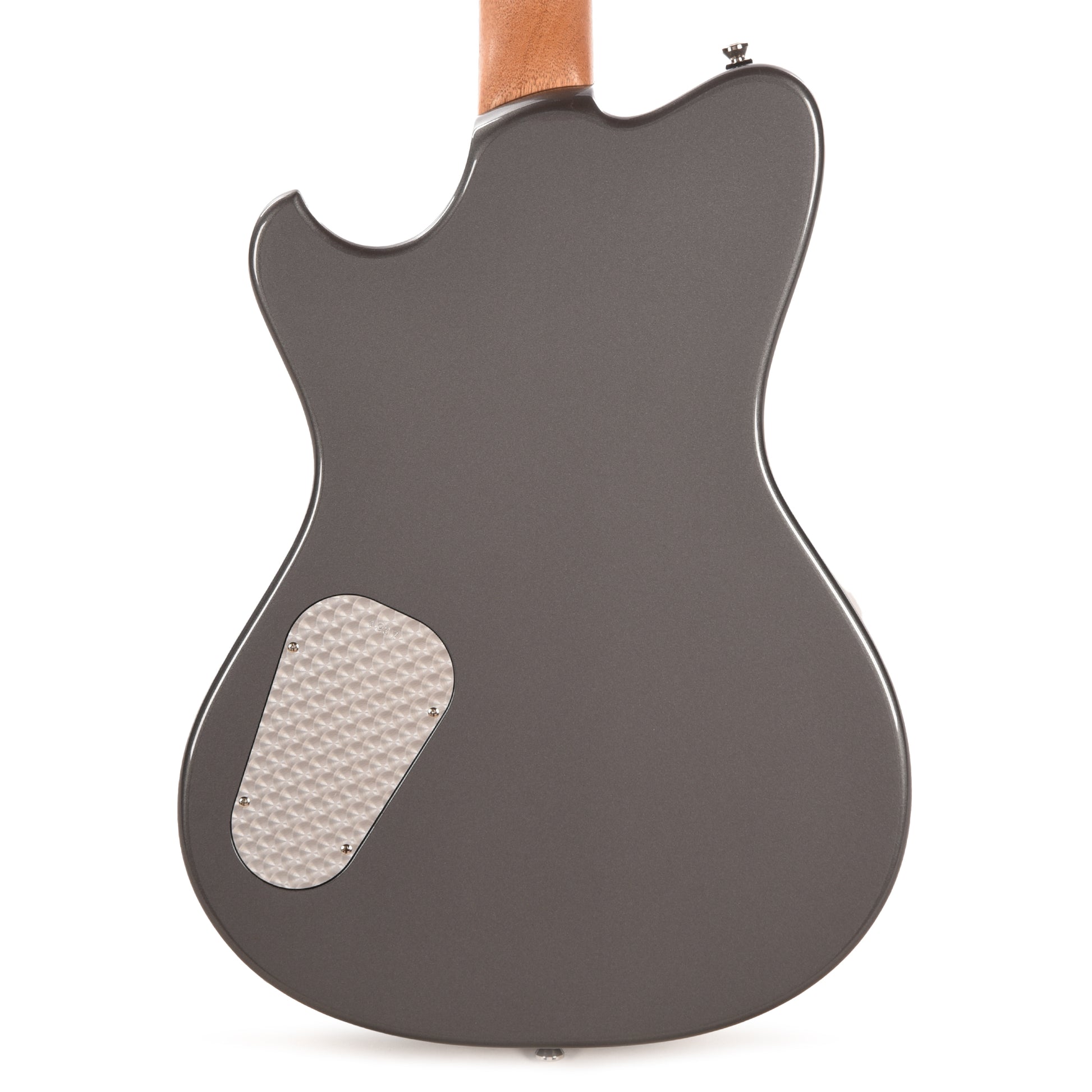 Powers Electric A-Type Two-Tone Dolomite Silver Top & London Grey Back/Sides w/PF42 Pickups Electric Guitars / Solid Body