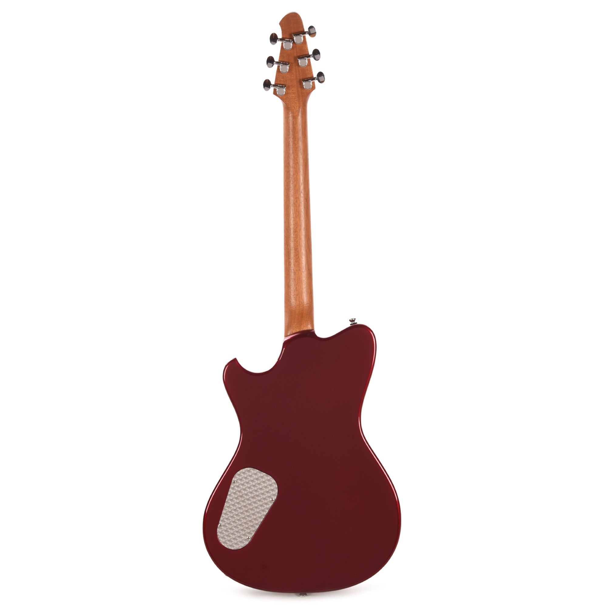 Powers Electric A-Type Two-Tone Hemi Orange Top & Crystal Red Metallic Back/Sides w/PF42 Pickups Electric Guitars / Solid Body