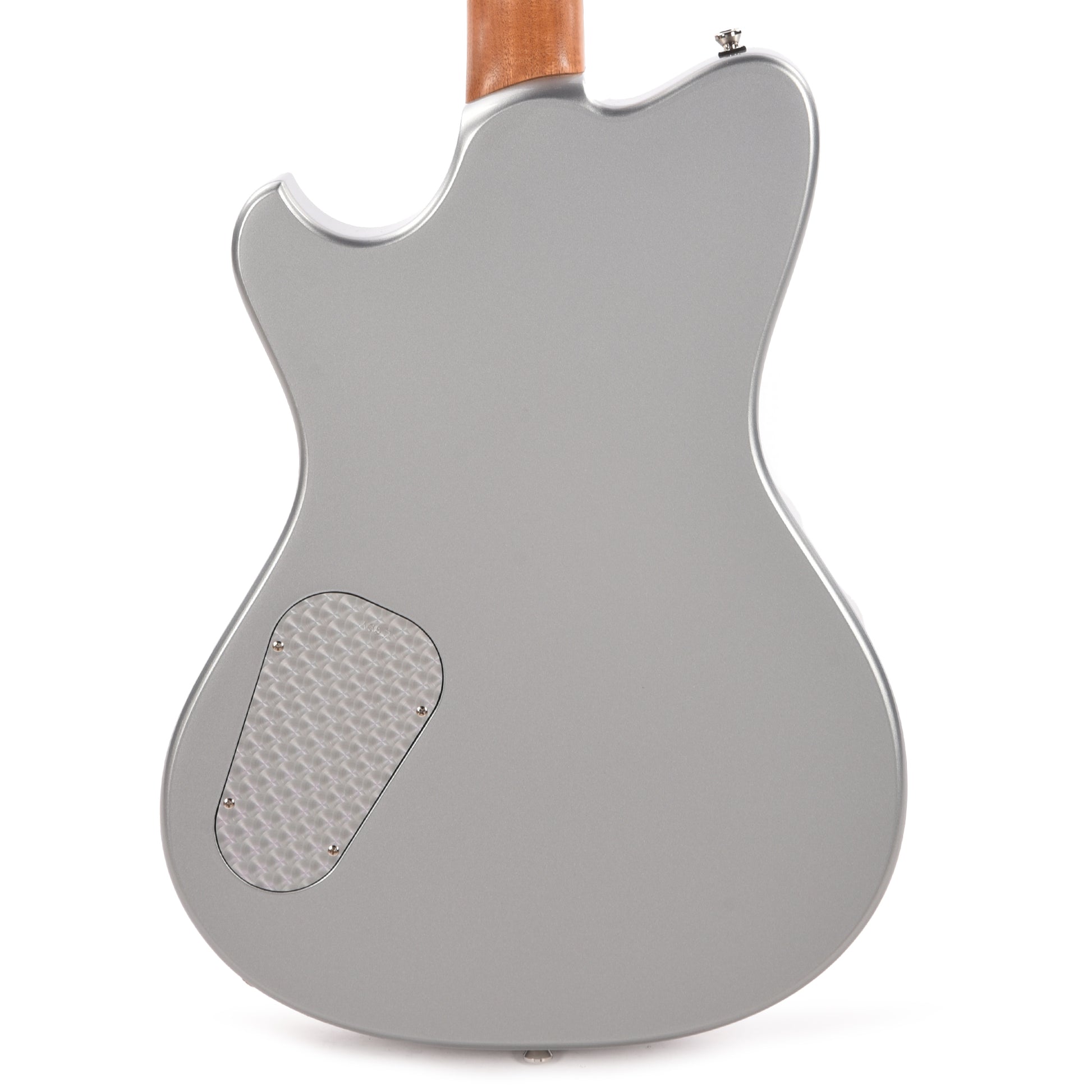 Powers Electric A-Type Dolomite Silver w/FF42 Engine Turned Pickups