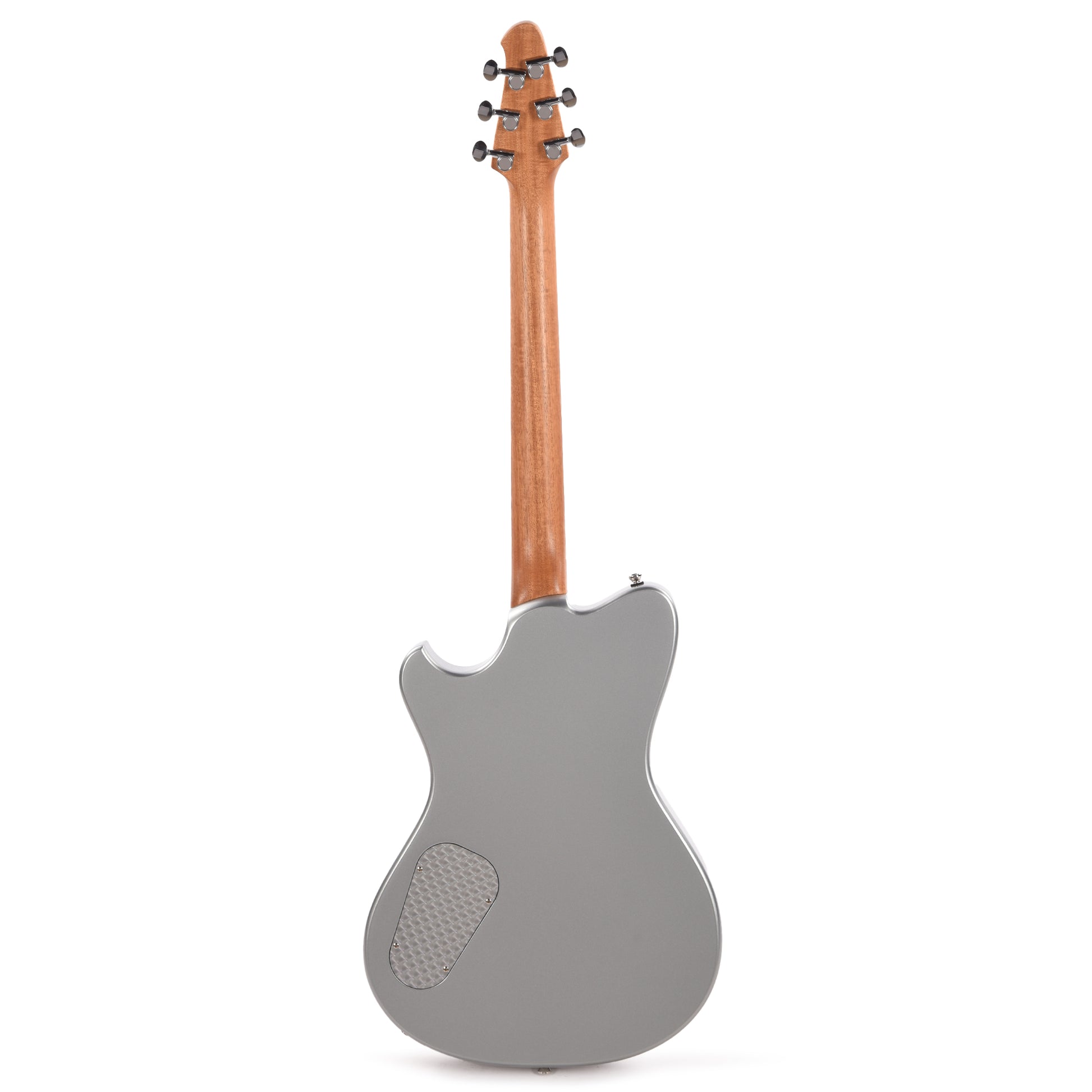 Powers Electric A-Type Dolomite Silver w/FF42 Engine Turned Pickups