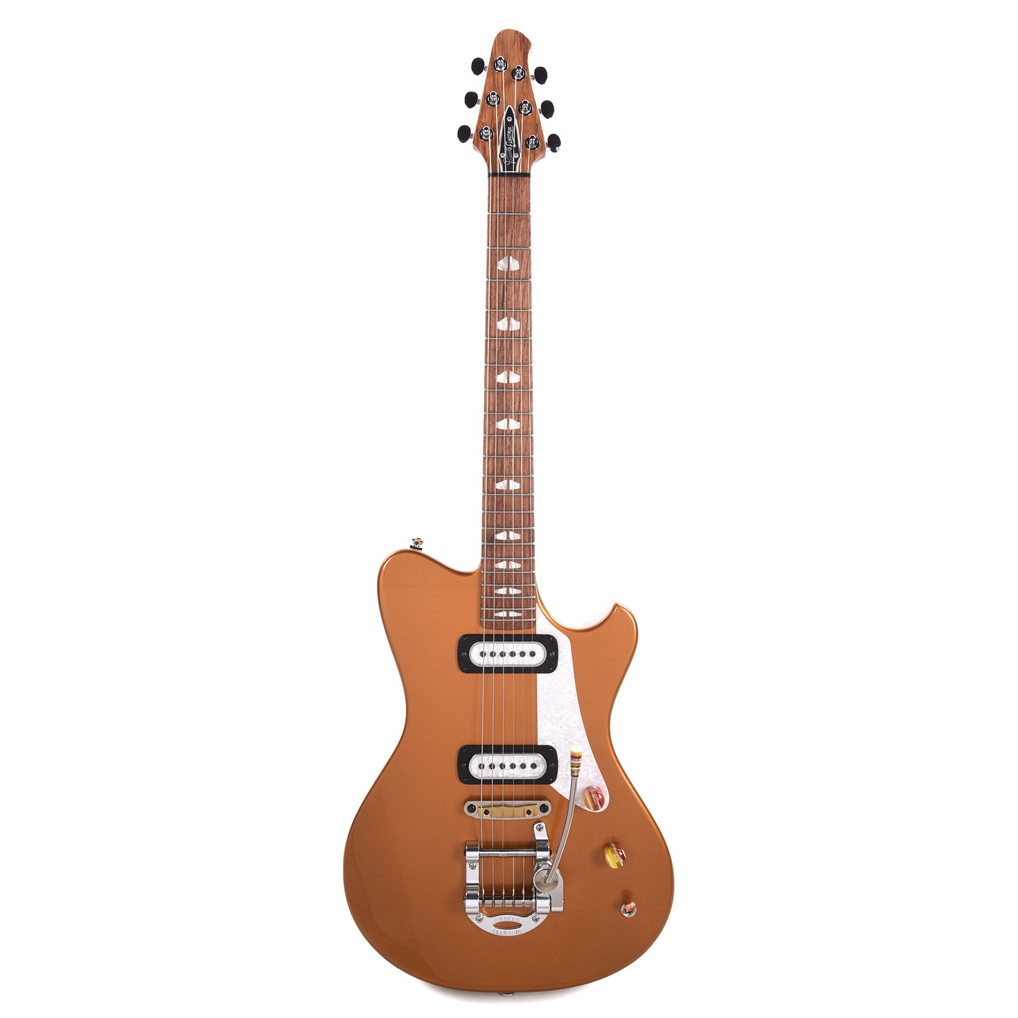 Powers Electric A-Type Nordic Gold Metallic w/PF42 Pickups