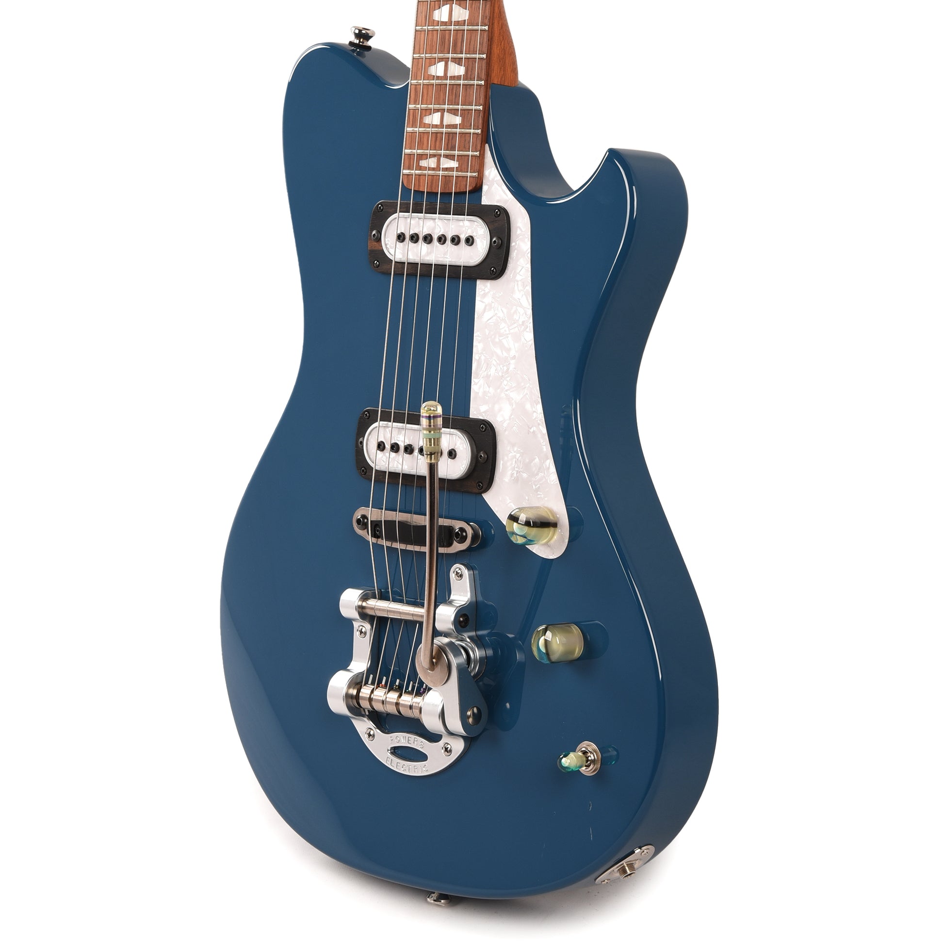 Powers Electric A-Type Oslo Blue w/PF42 Pickups