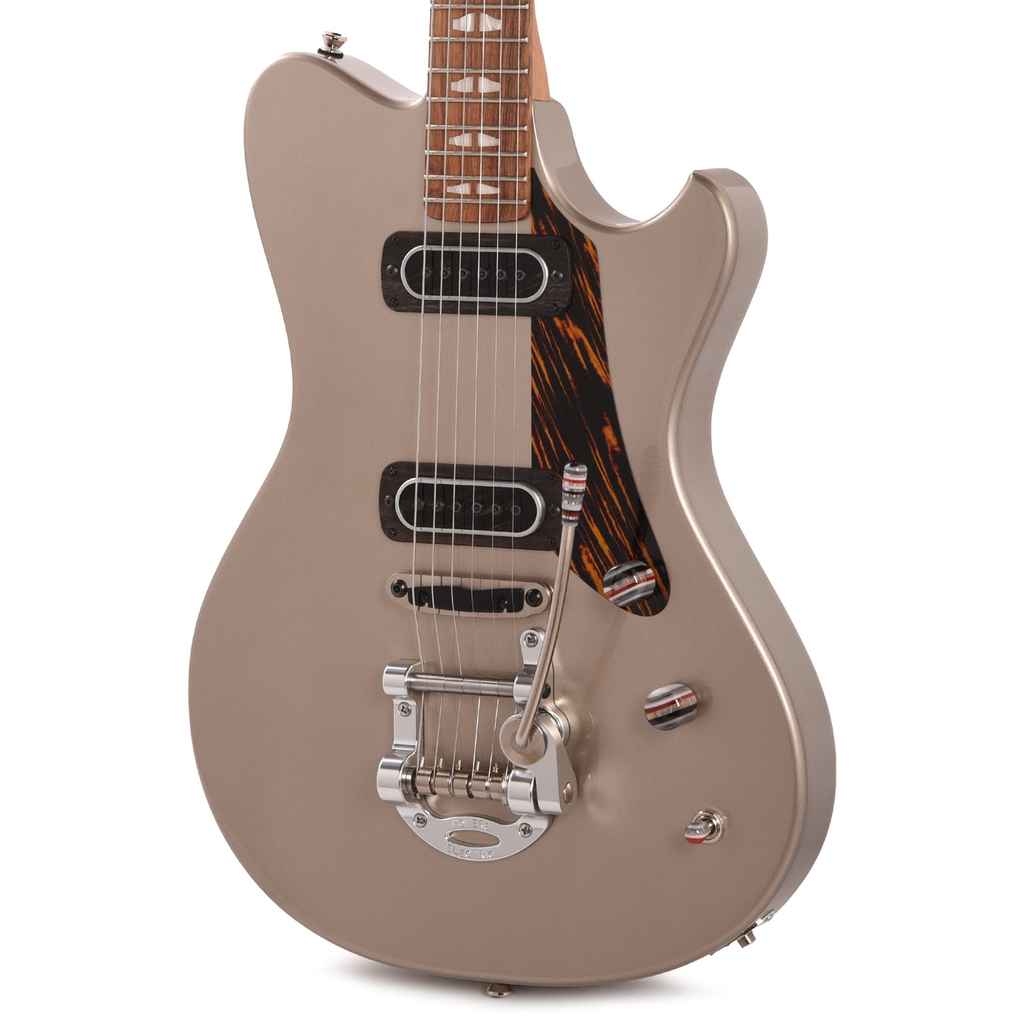 Powers Electric A-Type Platinum Metallic w/PF42 Pickups